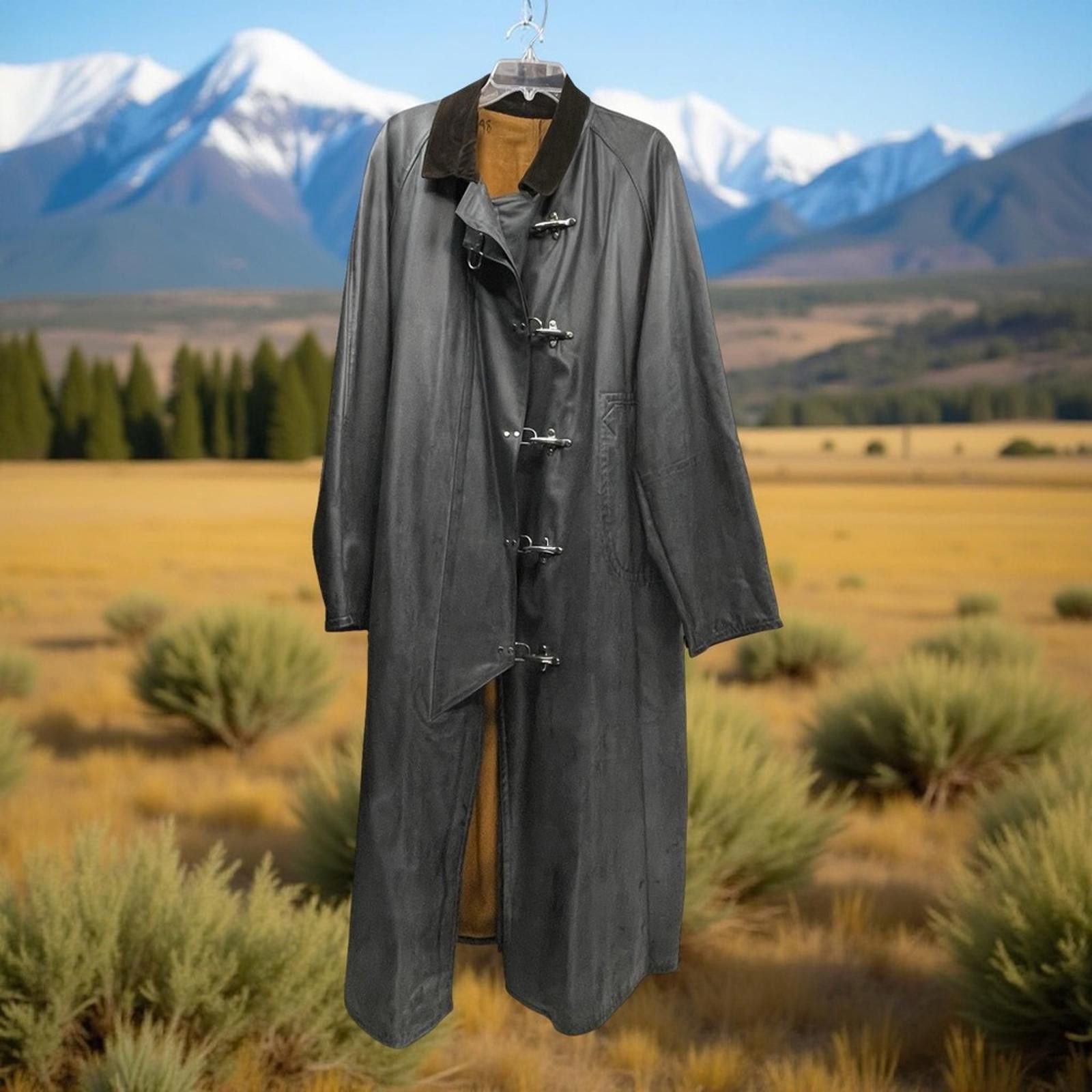 Other One of a Kind made for Hollywood Western Long Coat - size 48 Size US XXL / EU 58 / 5 - 1 Thumbnail