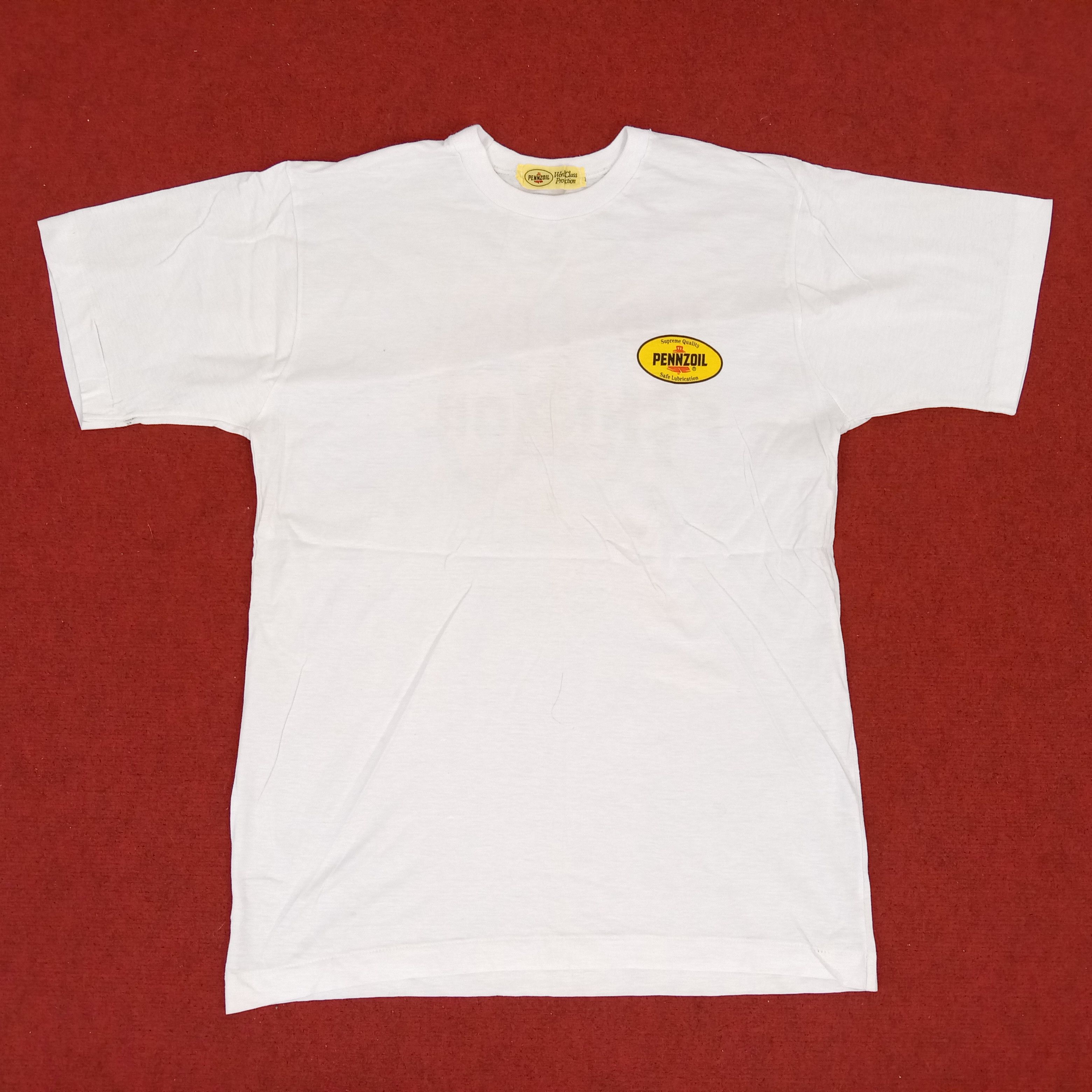 Vintage Pennzoil Motorsports Oil Vintage Tshirt Size US M / EU 48-50 / 2 - 3 Thumbnail