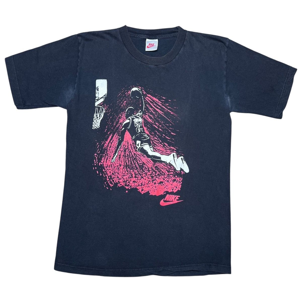 Nike 1990s Nike Michael Jordan 23 Aerospace Dunking Graphic Tee Size US M / EU 48-50 / 2 - 1 Thumbnail