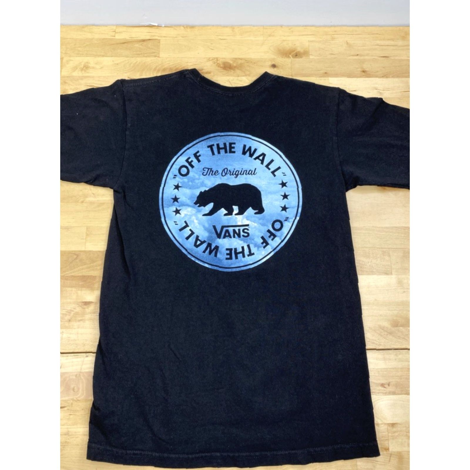 Vans VANS Shirt Men S Black California Bear Graphic Short Sleeve Crew Neck Skate Surf Mens Size US S / EU 44-46 / 1 - 3 Thumbnail