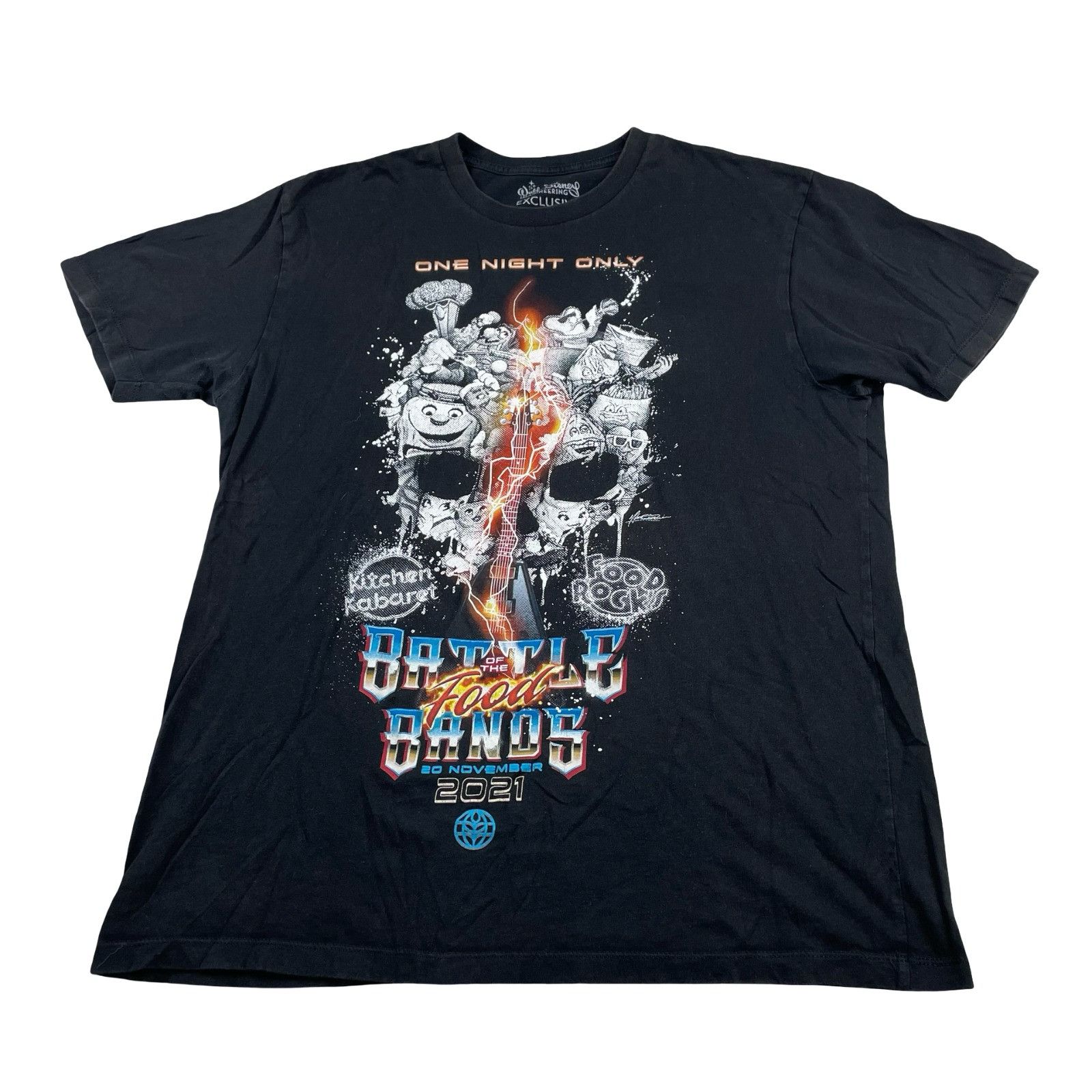 Disney 2021 Disney Imagineering Epcot Battle Of The Food Bands T-Sh Size US M / EU 48-50 / 2 - 1 Thumbnail