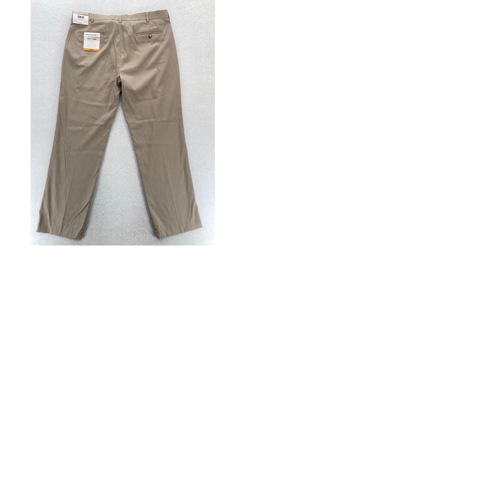 Arrow AXIST The City Pant Mens 38x32 Khaki Beige Narrow Straight Leg Dress Pants NWT Size US 38 / EU 54 - 9 Thumbnail