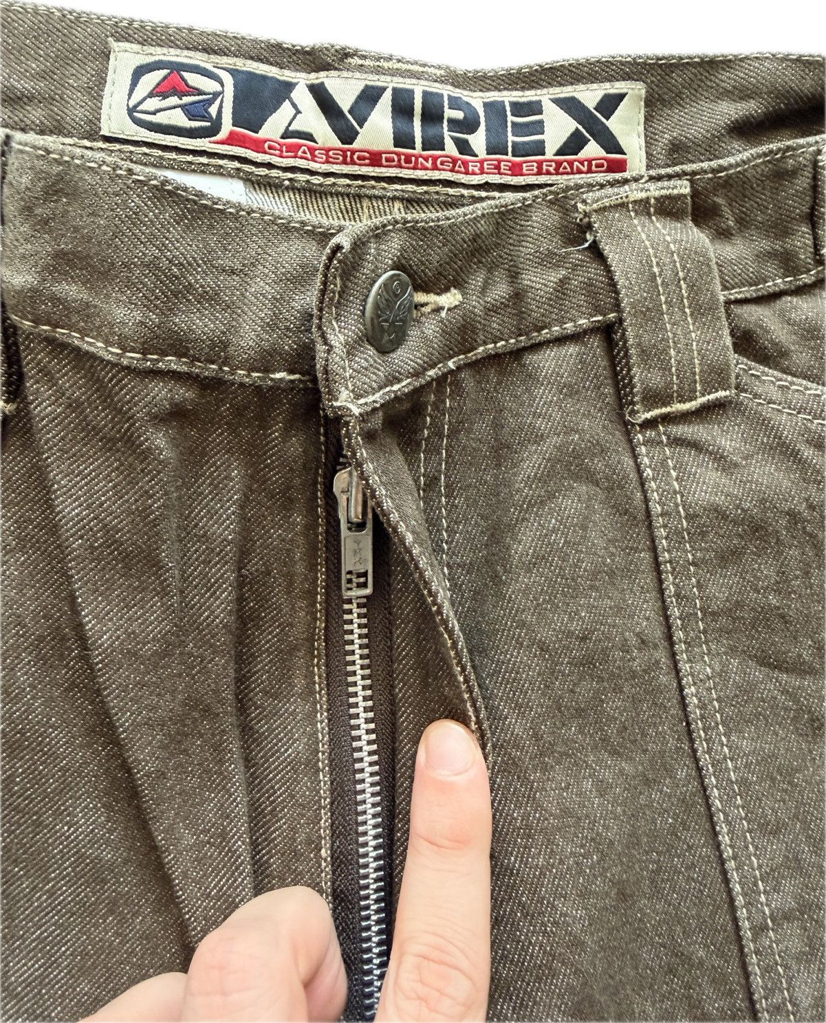 Avirex Vintage Avirex Aviator Jeans Size US 34 / EU 50 - 6 Thumbnail