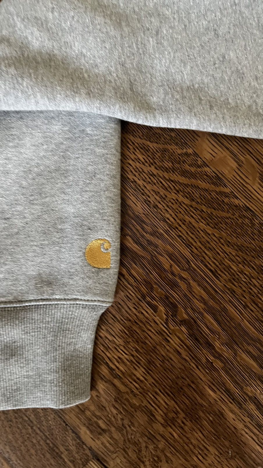 Carhartt Carhartt heavyweight chase grey sweatshirt Size US S / EU 44-46 / 1 - 4 Thumbnail