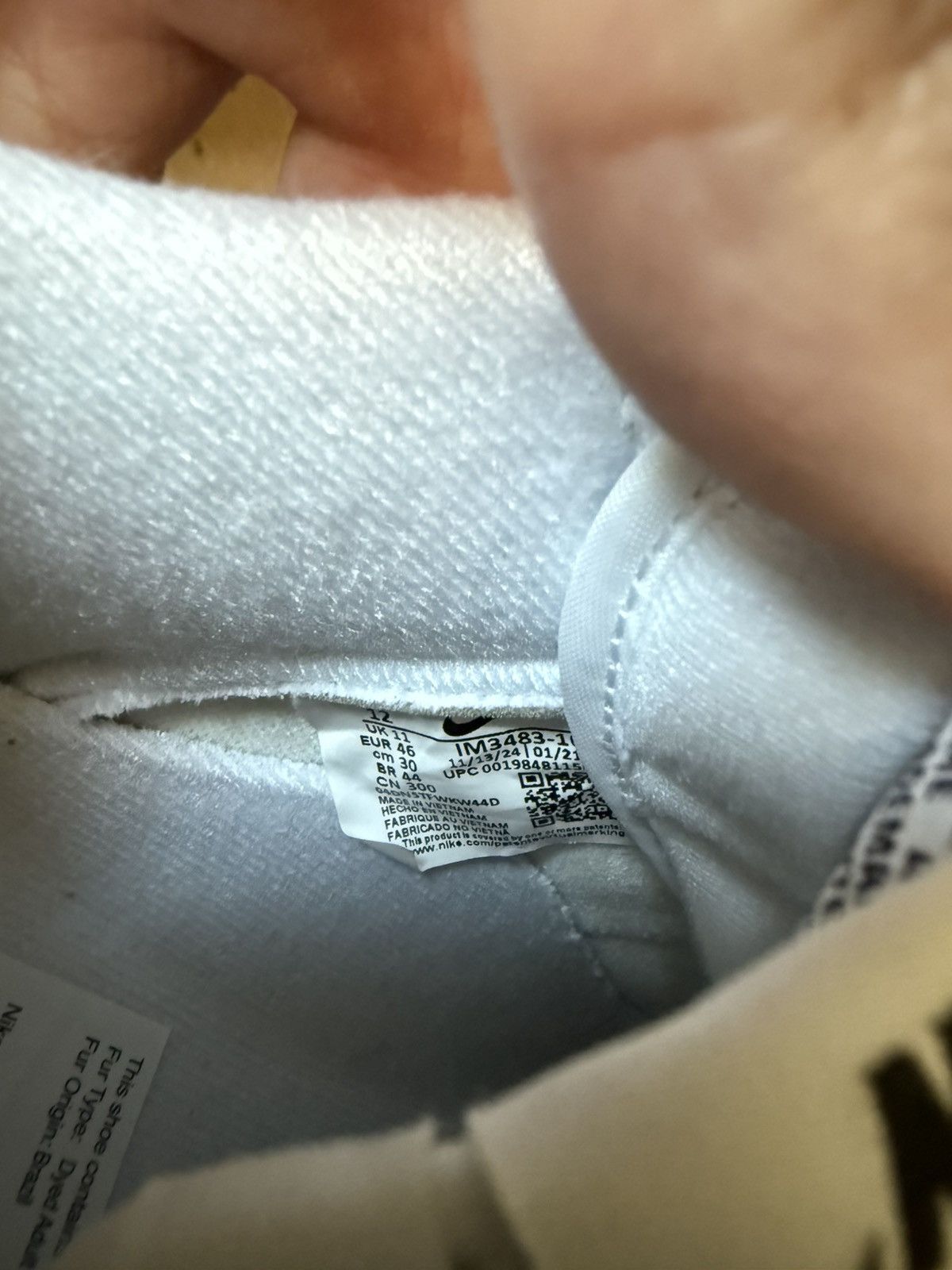 Nike × Supreme Nike Supreme x GOODENOUGH x Air Force 1 White Cheetah Print Size US 12 / EU 45 - 9 Thumbnail