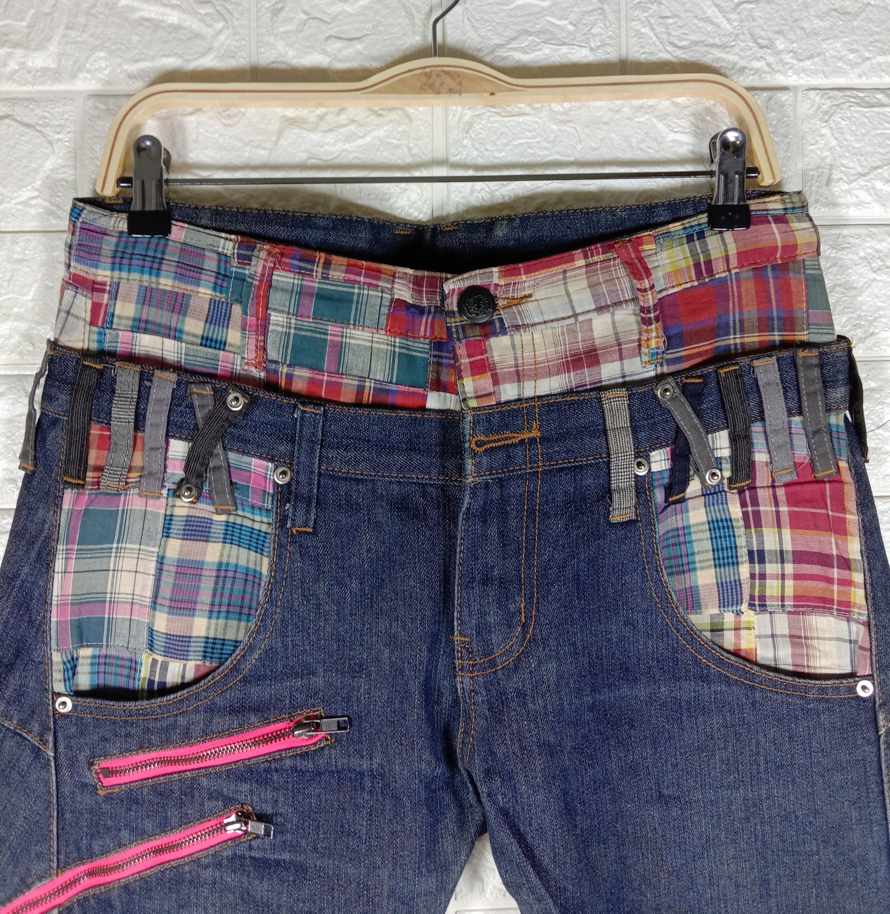 Japanese Brand Vintage Hybrid Removal Upstart Double Waist Jeans Size US 34 / EU 50 - 4 Thumbnail