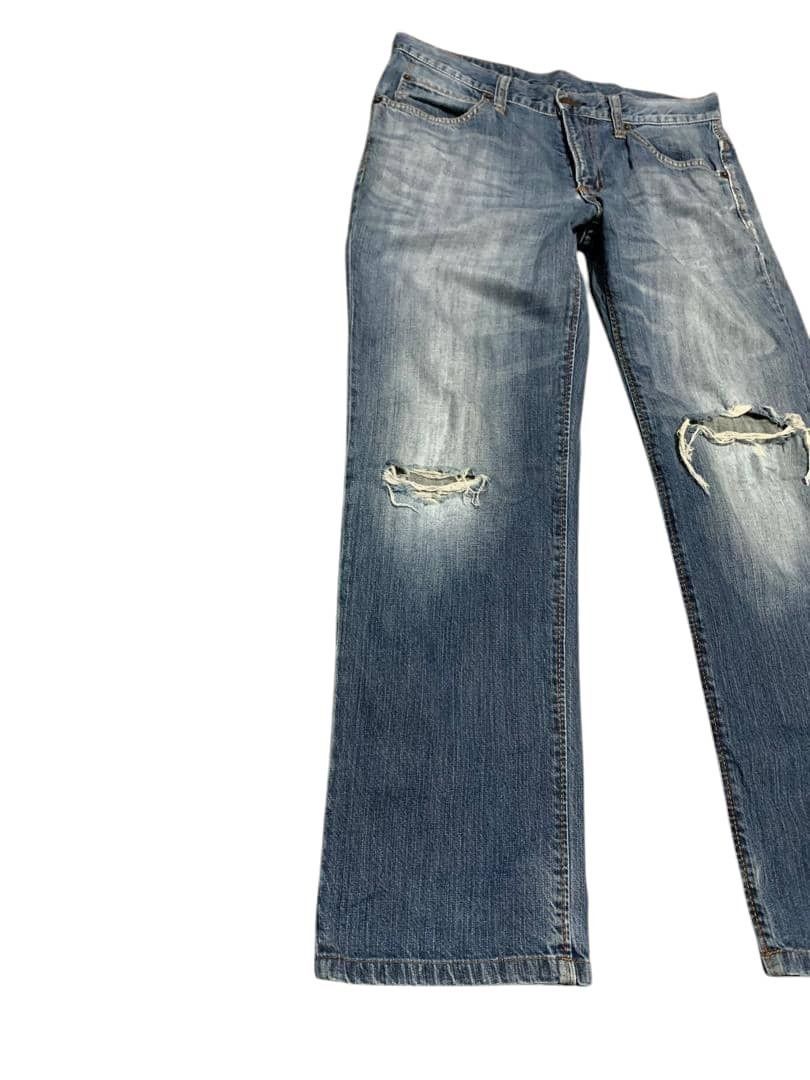 Edwin Vintage Edwin Gold Rush Straight Leg Jeans Faded Blue Size US 35 - 2 Thumbnail