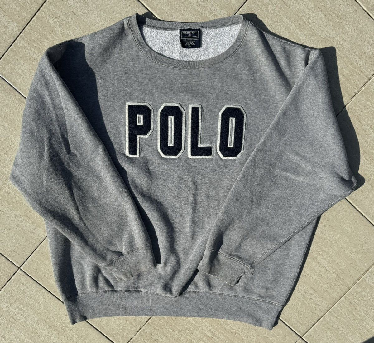 Polo Ralph Lauren × Ralph Lauren × Vintage VTG 90s POLO SPORT RALPH LAUREN SWEATSHIRT Size US XL / EU 56 / 4 - 1 Thumbnail