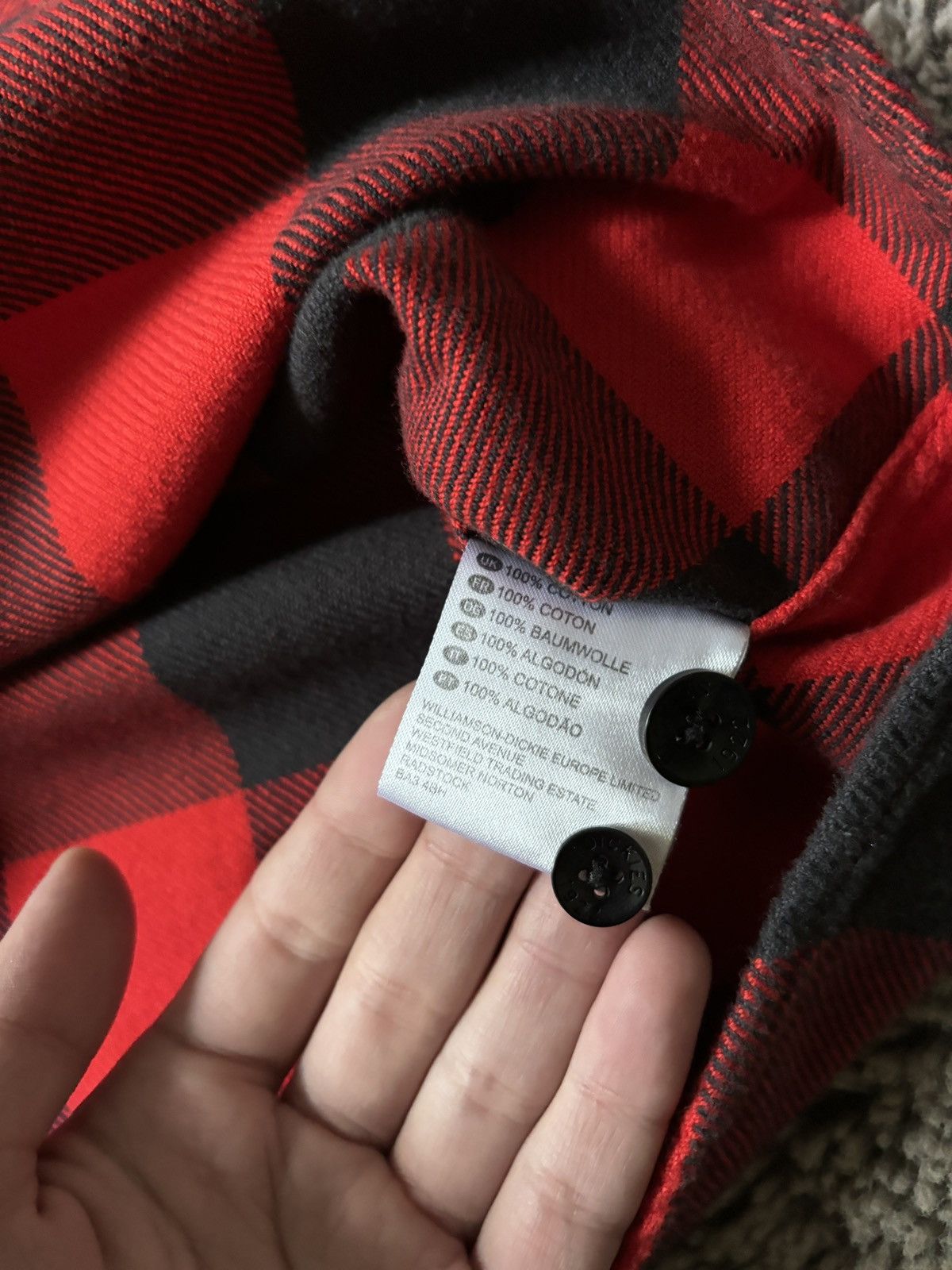 Dickies Dickies Shirt Vintage Plaid Flannel Long sleeve Size US S / EU 44-46 / 1 - 6 Thumbnail