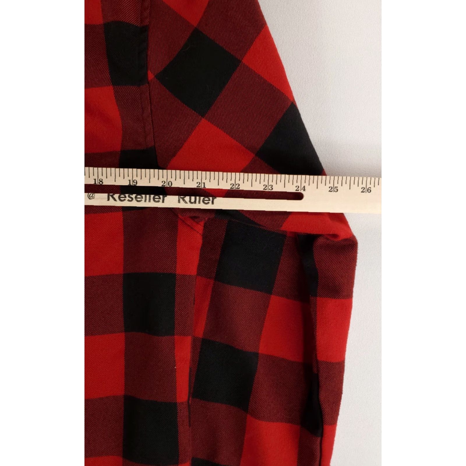 CO Dixxon Flannel Co Redrum Button Down Shirt Buffalo Check Long Sleeve Mens M Red Buffalo Check Flannel Shirt M Mens Size US M / EU 48-50 / 2 - 5 Thumbnail