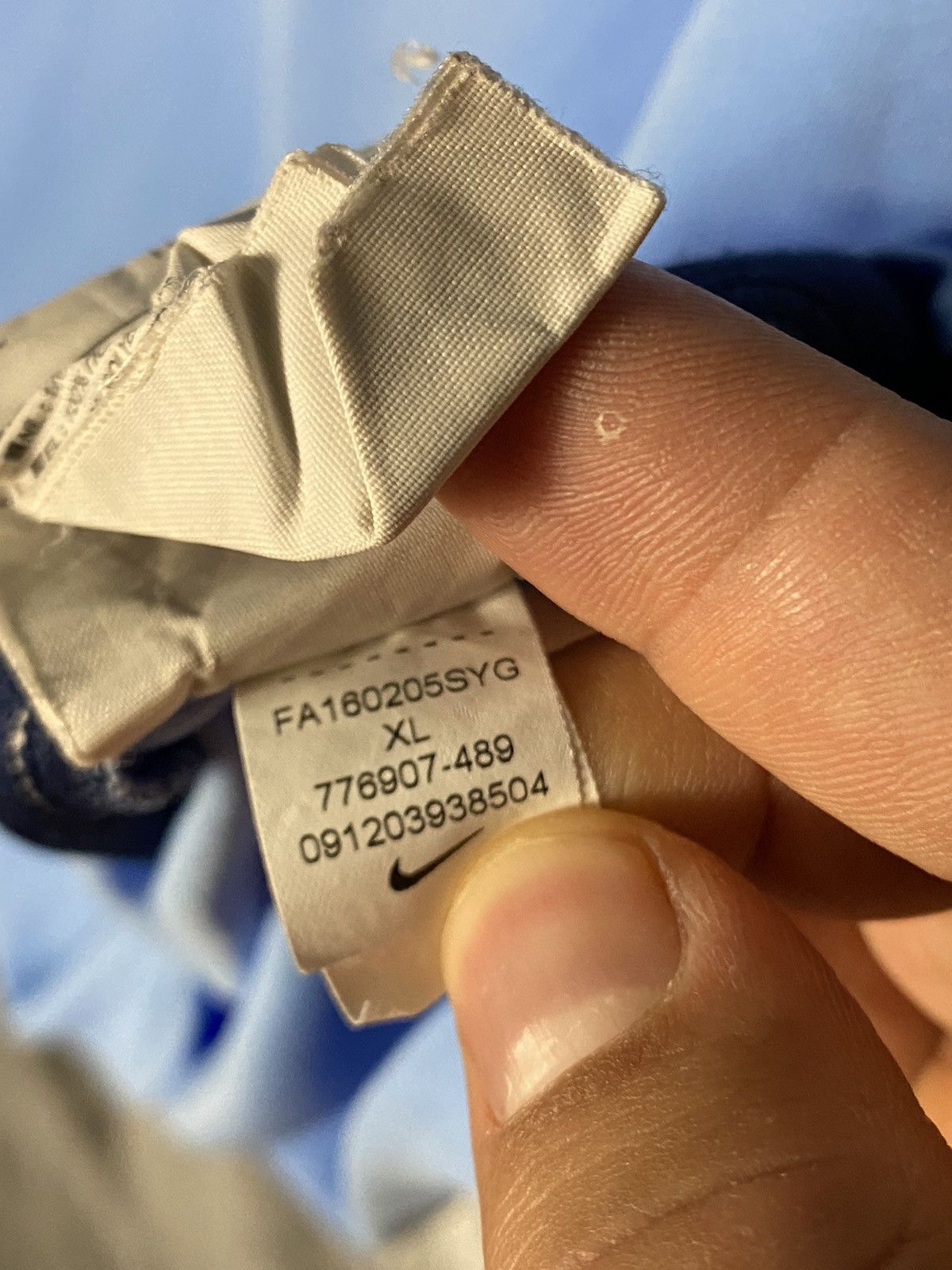 Nike × Vintage 2021 Manchester City Nike Soccer Jersey Etihad Airways Size US XL / EU 56 / 4 - 5 Thumbnail