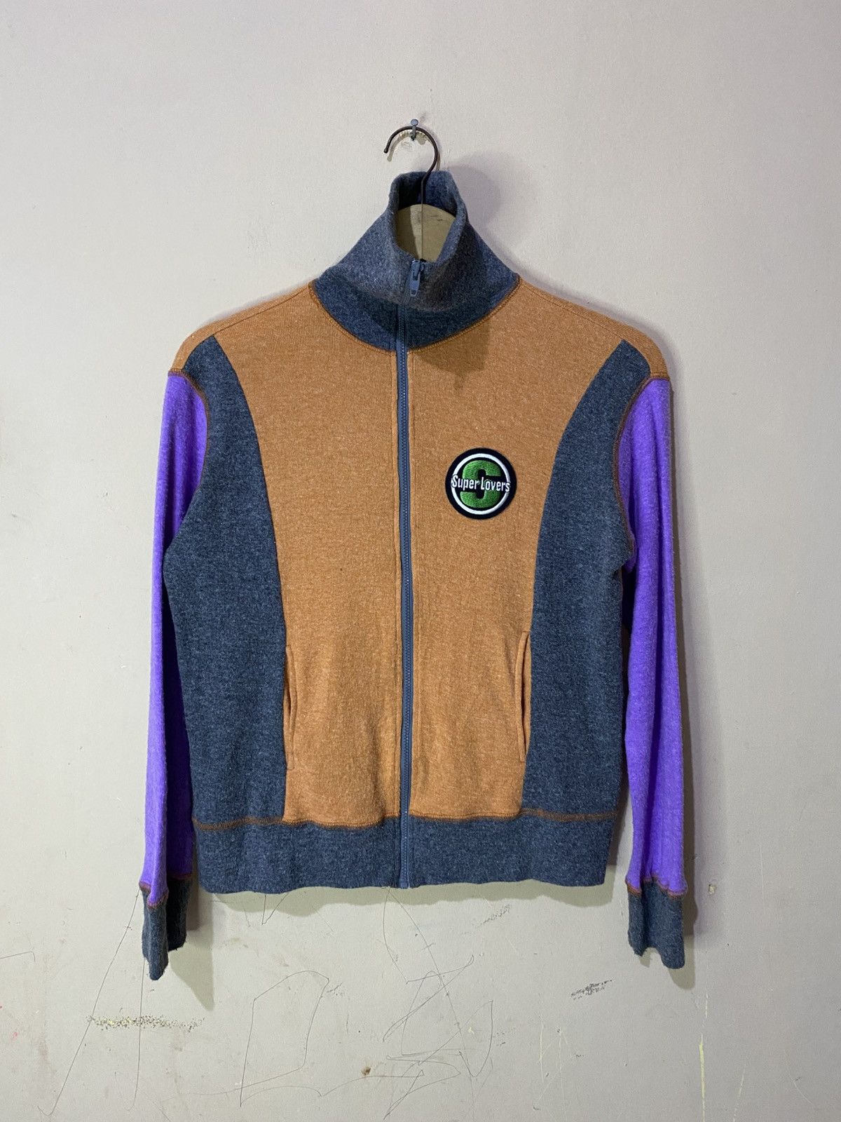 Hysteric Glamour Y2k Super Lovers Japan 3Tone Zip Sweater Size M / US 6-8 / IT 42-44 - 1 Thumbnail