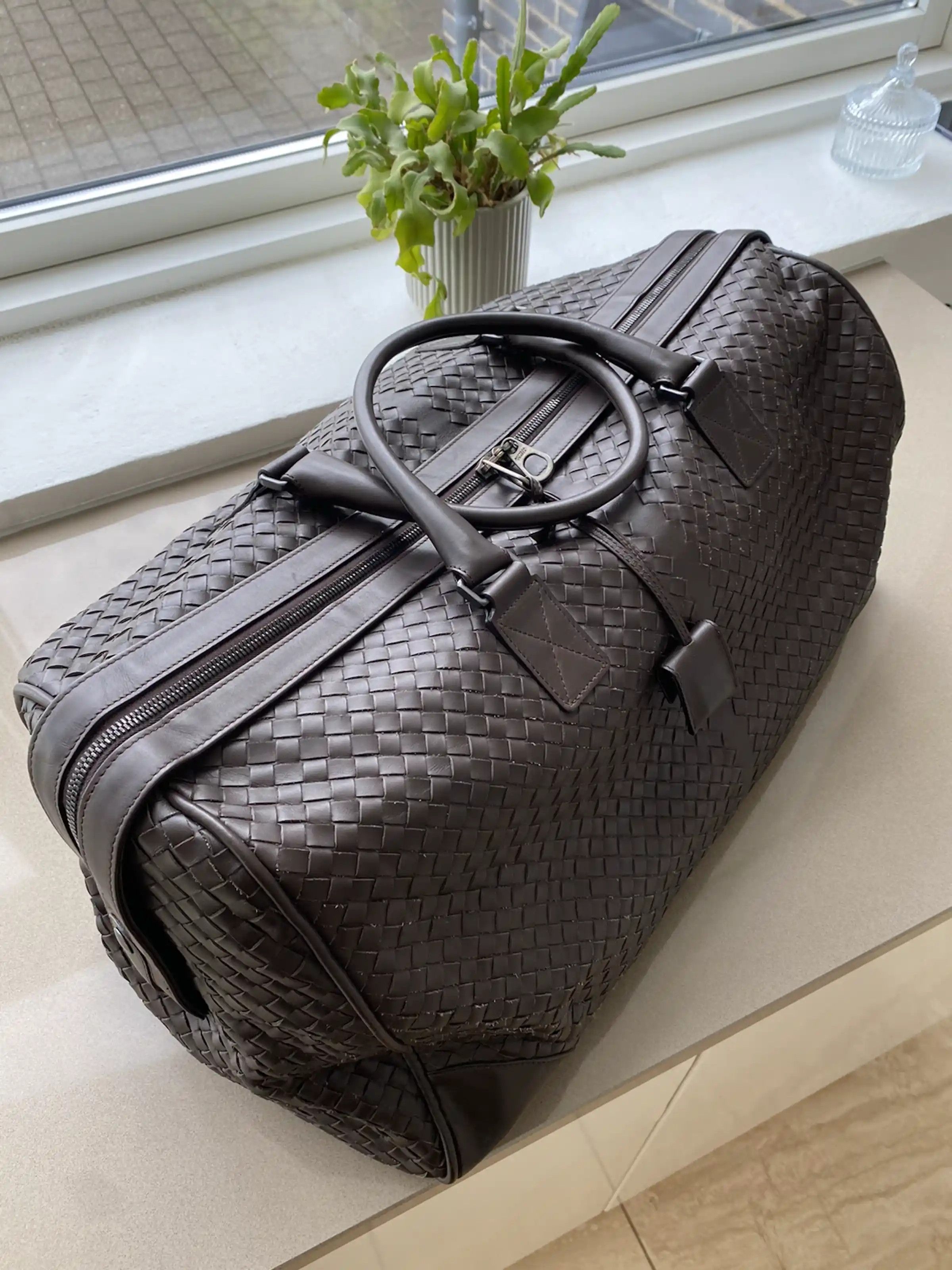 Bottega Veneta Bottega Veneta Duffle Bag Espresso Grailed