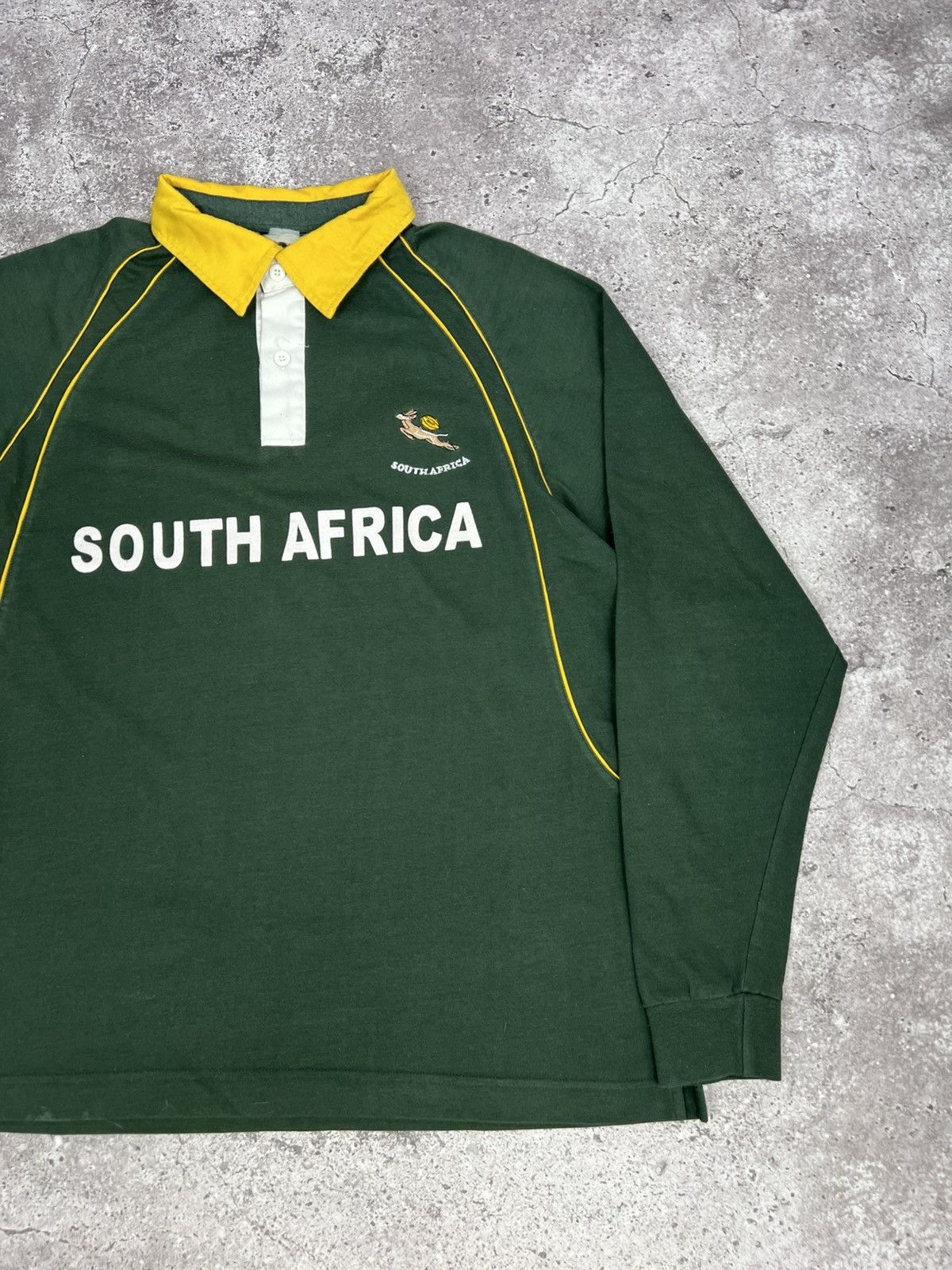 Other Vintage South Africa Rugby Long Sleeve Size US L / EU 52-54 / 3 - 3 Thumbnail