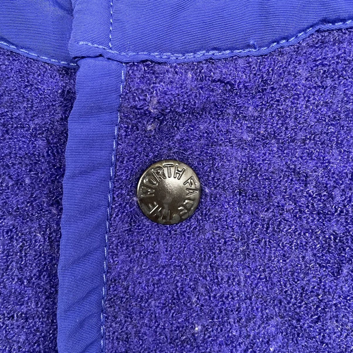The North Face × Vintage 1990s TNF Quarter Button Fleece Sweatshirt Made in USA Size US L / EU 52-54 / 3 - 3 Thumbnail