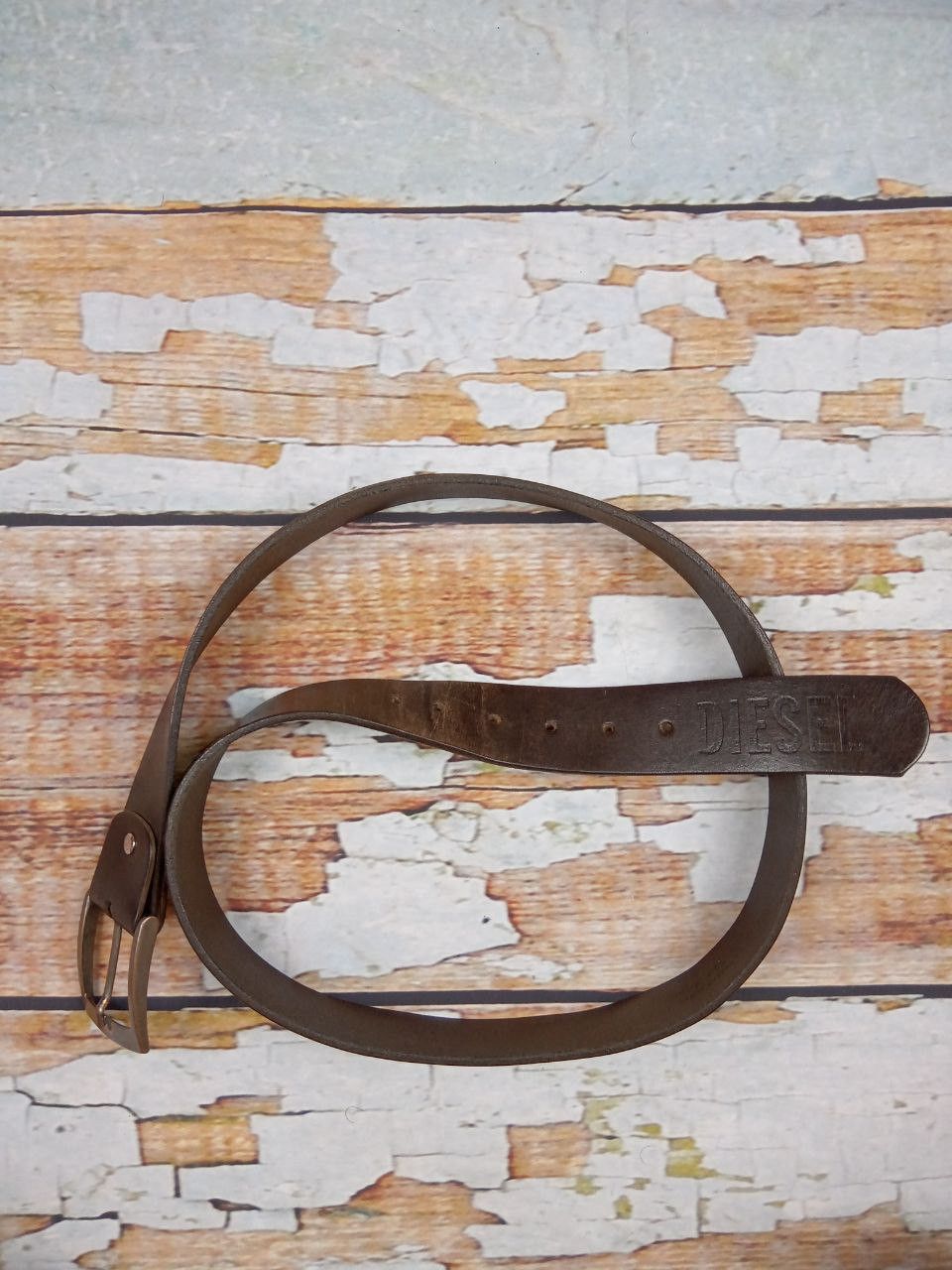 Diesel Vintage Diesel Classic Leather Belt Made in Italy Size ONE SIZE - 1 Thumbnail