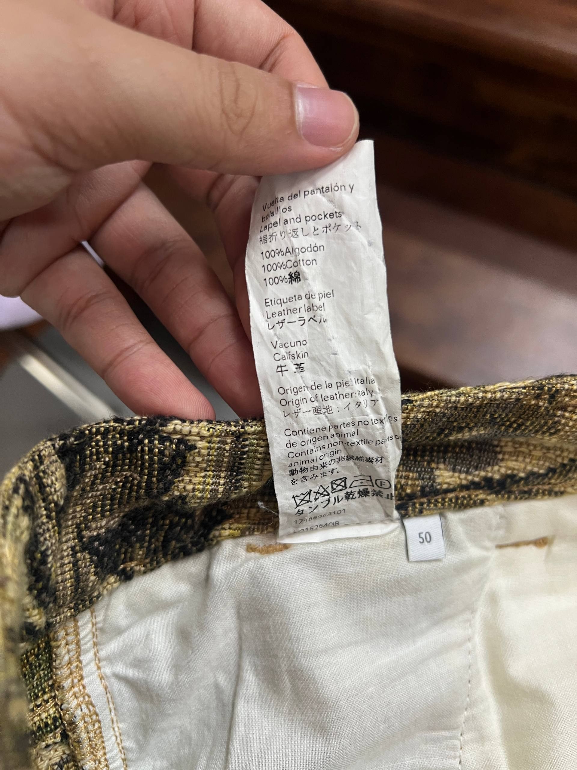 Loewe 2017 Loewe x William Morris Floral Tapestry Fisherman Pants Size US 34 / EU 50 - 10 Thumbnail