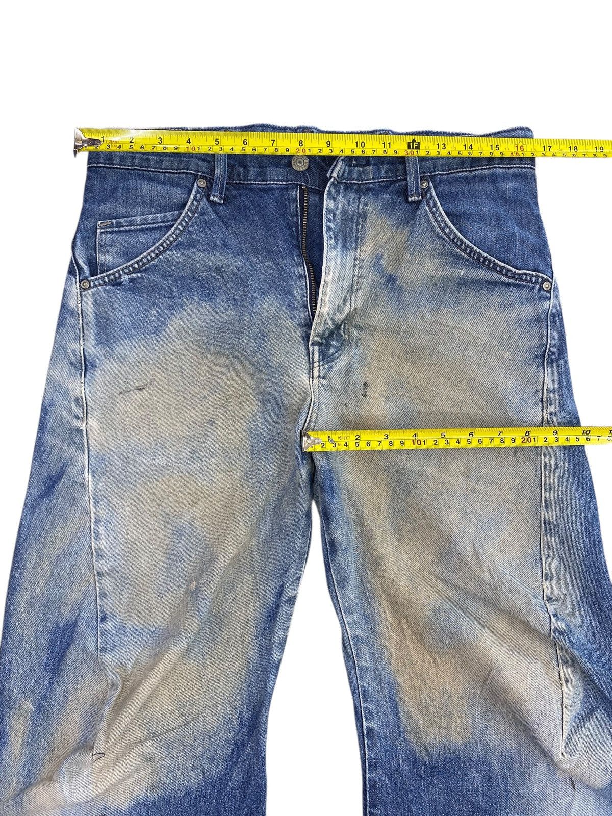 Edwin Vintage Edwin Rusty Wash Style Twist Leg Jeans Size US 33 - 5 Thumbnail
