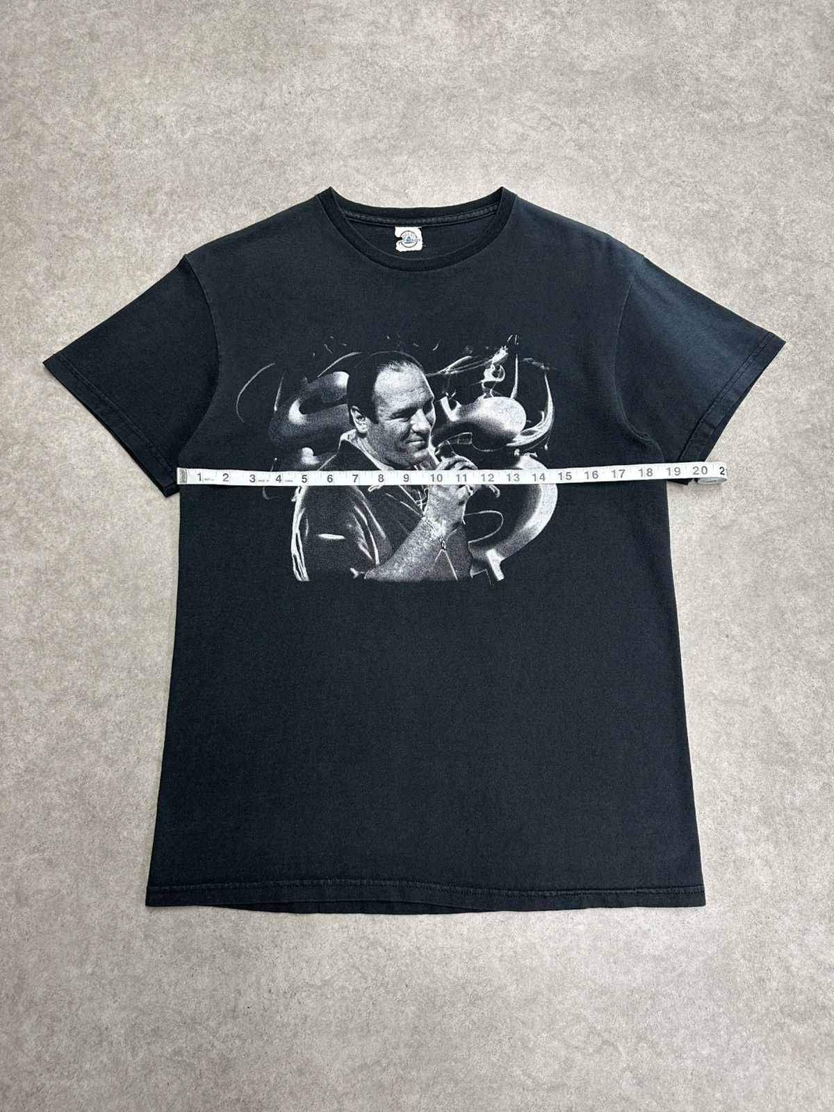 Vintage Vintage Sopranos Shirt Tony Soprano Black Tee Crime Mob Size US L / EU 52-54 / 3 - 4 Thumbnail