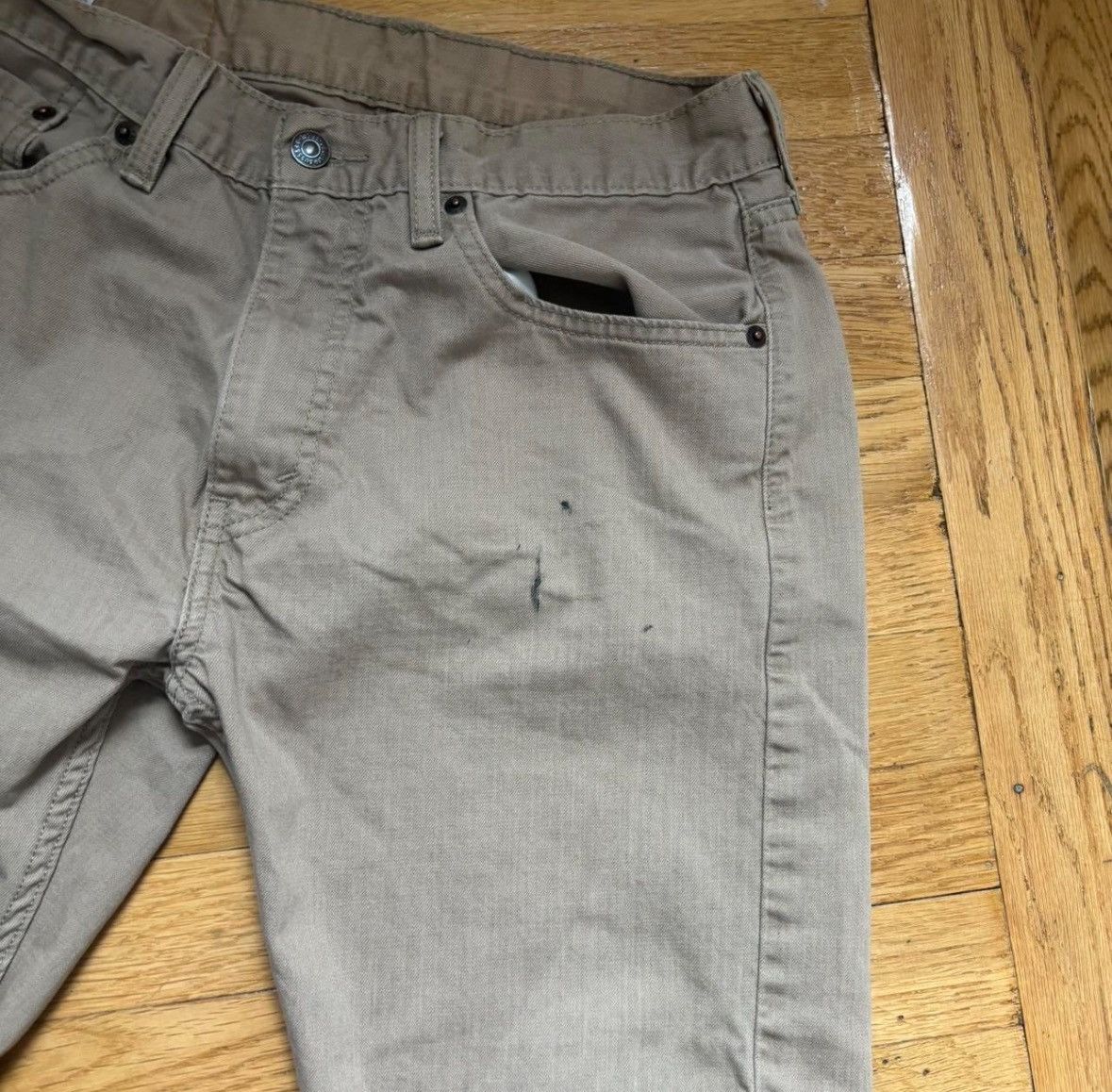 Levi's Levi’s 505 Khaki Men’s 32x30 Size US 32 / EU 48 - 5 Thumbnail