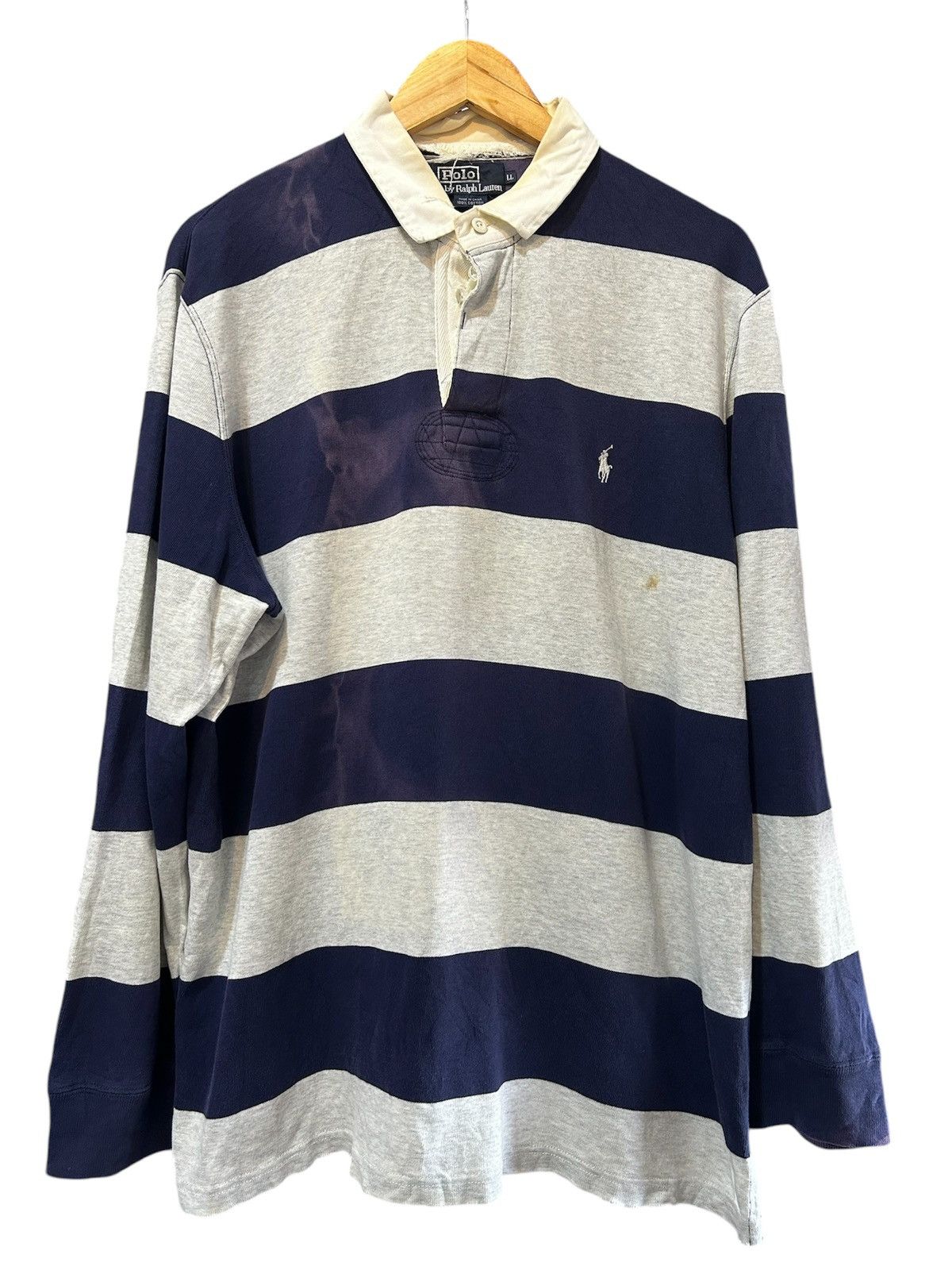 Polo Ralph Lauren Polo Rugby stripe By Polo Ralph Lauren Size US L / EU 52-54 / 3 - 1 Thumbnail
