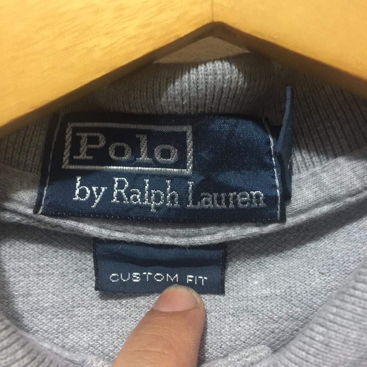Polo Ralph Lauren × Vintage Vintage Polo by Ralph Lauren Custom Fit Poloshirt Size US S / EU 44-46 / 1 - 7 Thumbnail