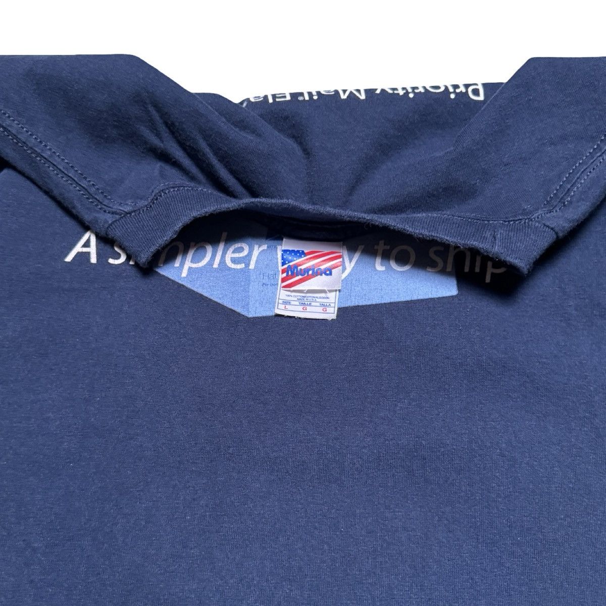 Other Vintage USPS Priority Mail A Simpler Way to Ship L T Shirt Size US L / EU 52-54 / 3 - 3 Thumbnail