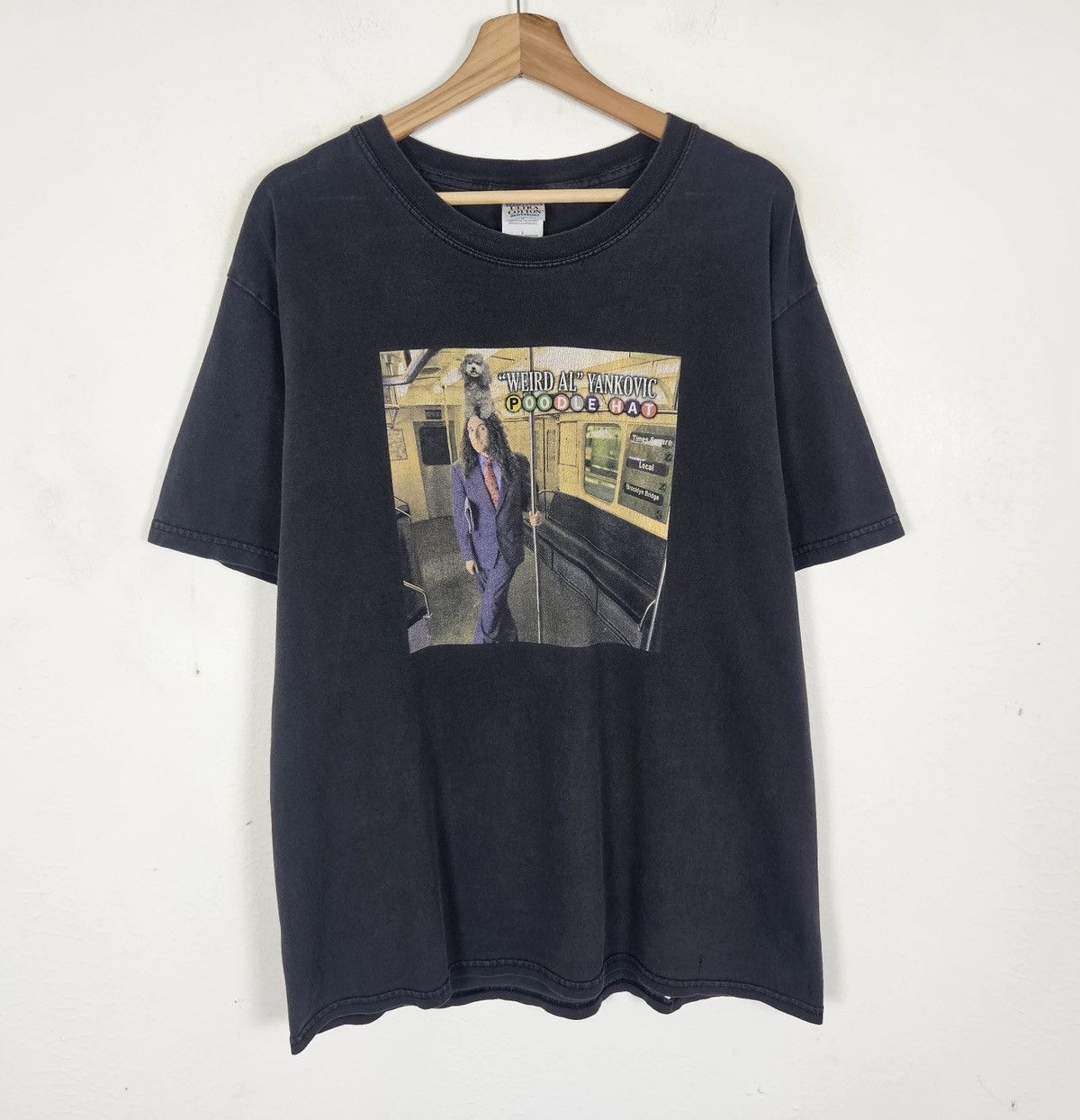 Band Tees Vintage Weird Al Yankovic Poodle Hat tour shirt Size US L / EU 52-54 / 3 - 3 Thumbnail
