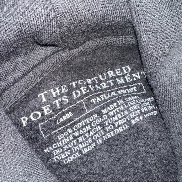 Other Taylor Swift The Tortured PoetsDepartment Spotify First Blac Size L / US 10 / IT 46 - 3 Thumbnail