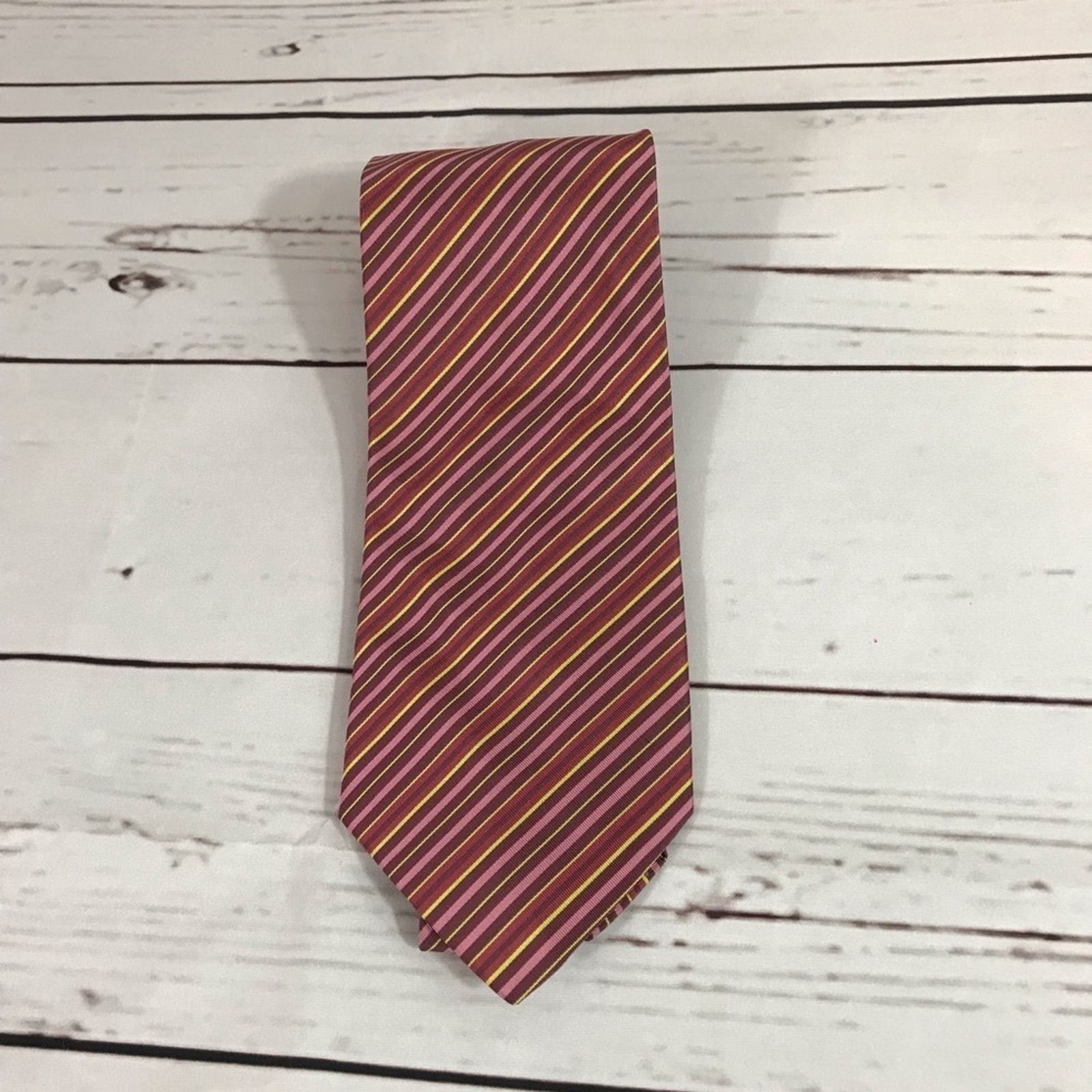 Other Men’s J.Crew Silk Blend Striped Tie Size 28 - 1 Thumbnail