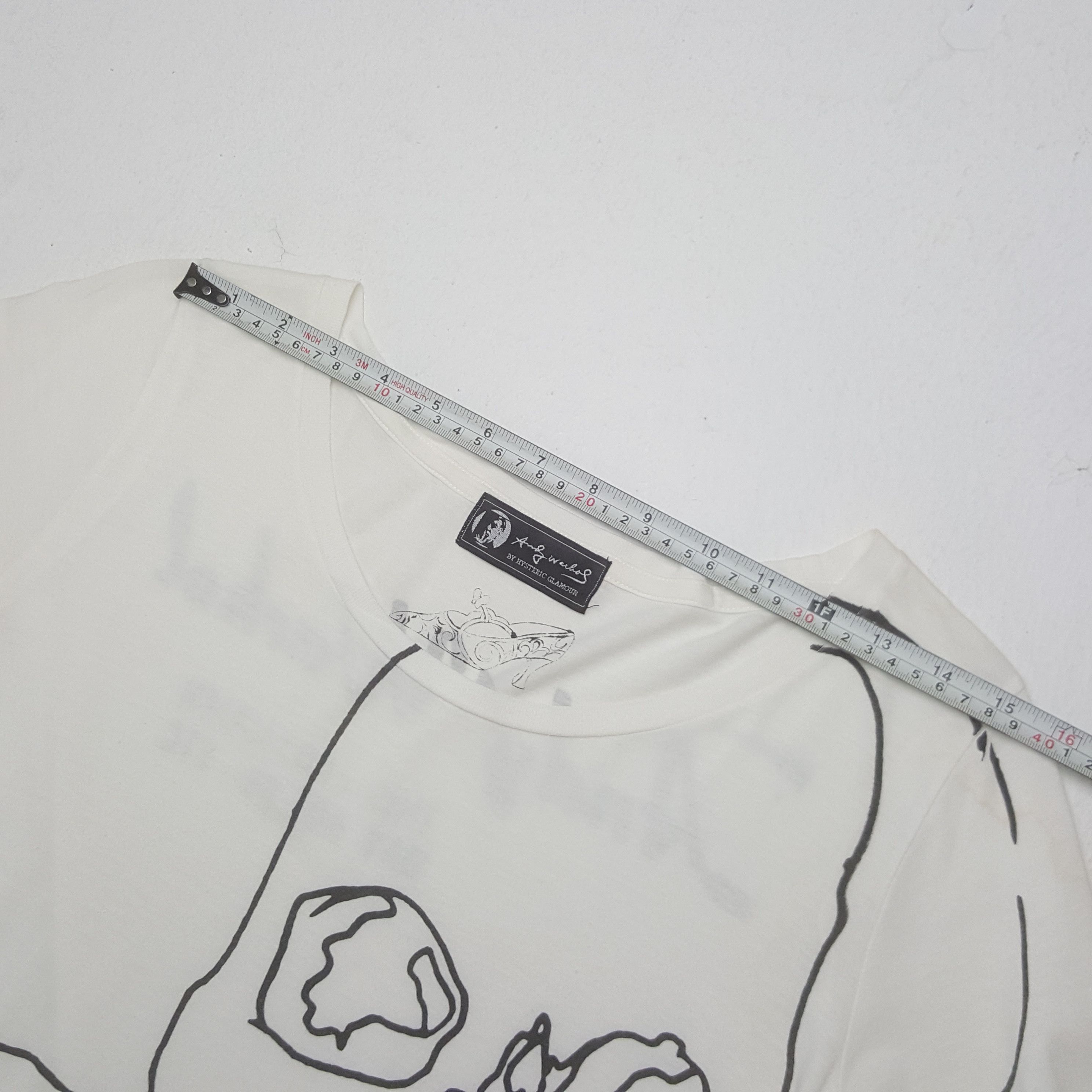 Hysteric Glamour Vintage Hysteric Glamour x Andy Warhol Big Skull Tshirt Size S / US 4 / IT 40 - 6 Thumbnail