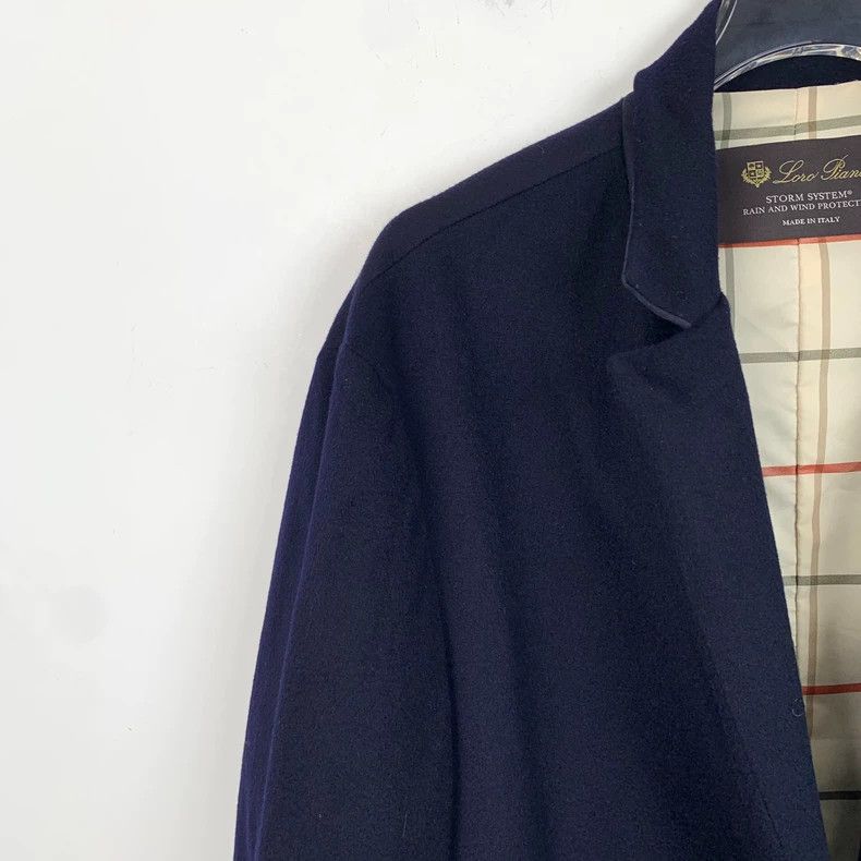 Other LORO PIANA Dark blue cashmere long-sleeved suit jacket Size M / US 6-8 / IT 42-44 - 3 Thumbnail