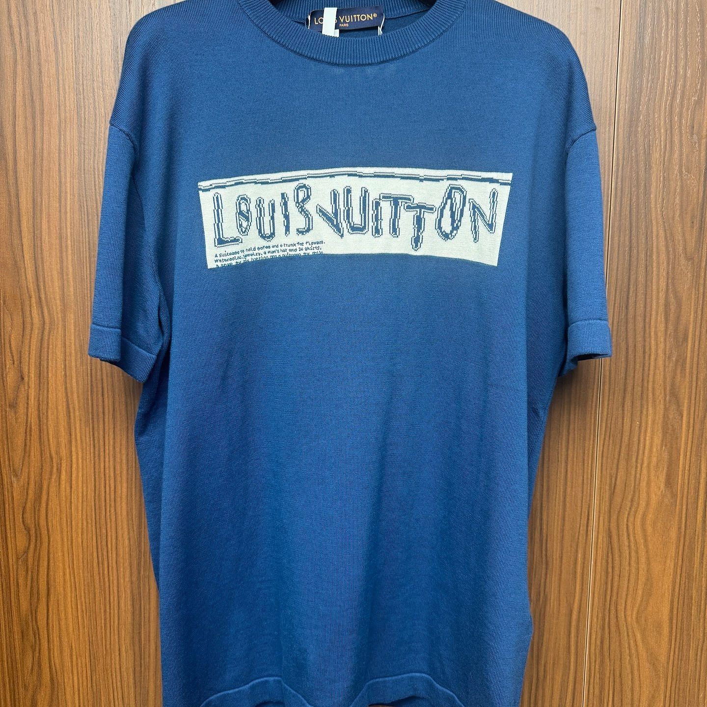 Louis Vuitton Louis Vuitton Logo Knit T-Shirt Size S Size US S / EU 44-46 / 1 - 1 Thumbnail