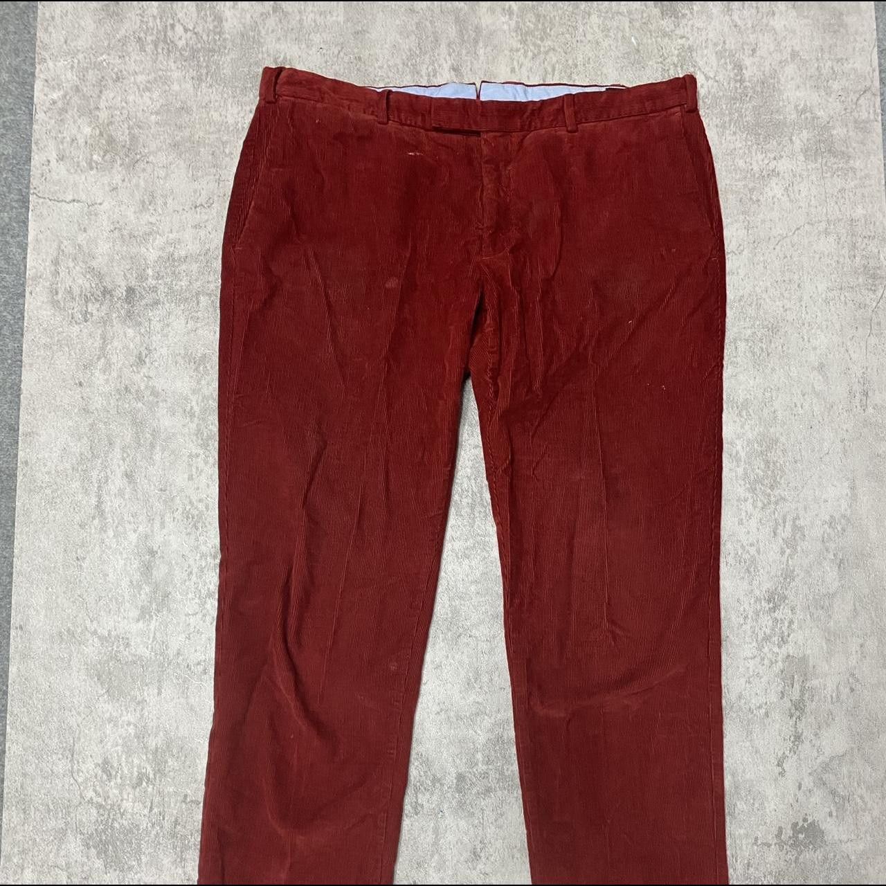 Other Burgundy corduroy trousers #corduroytrousers Size US 34 / EU 50 - 1 Thumbnail