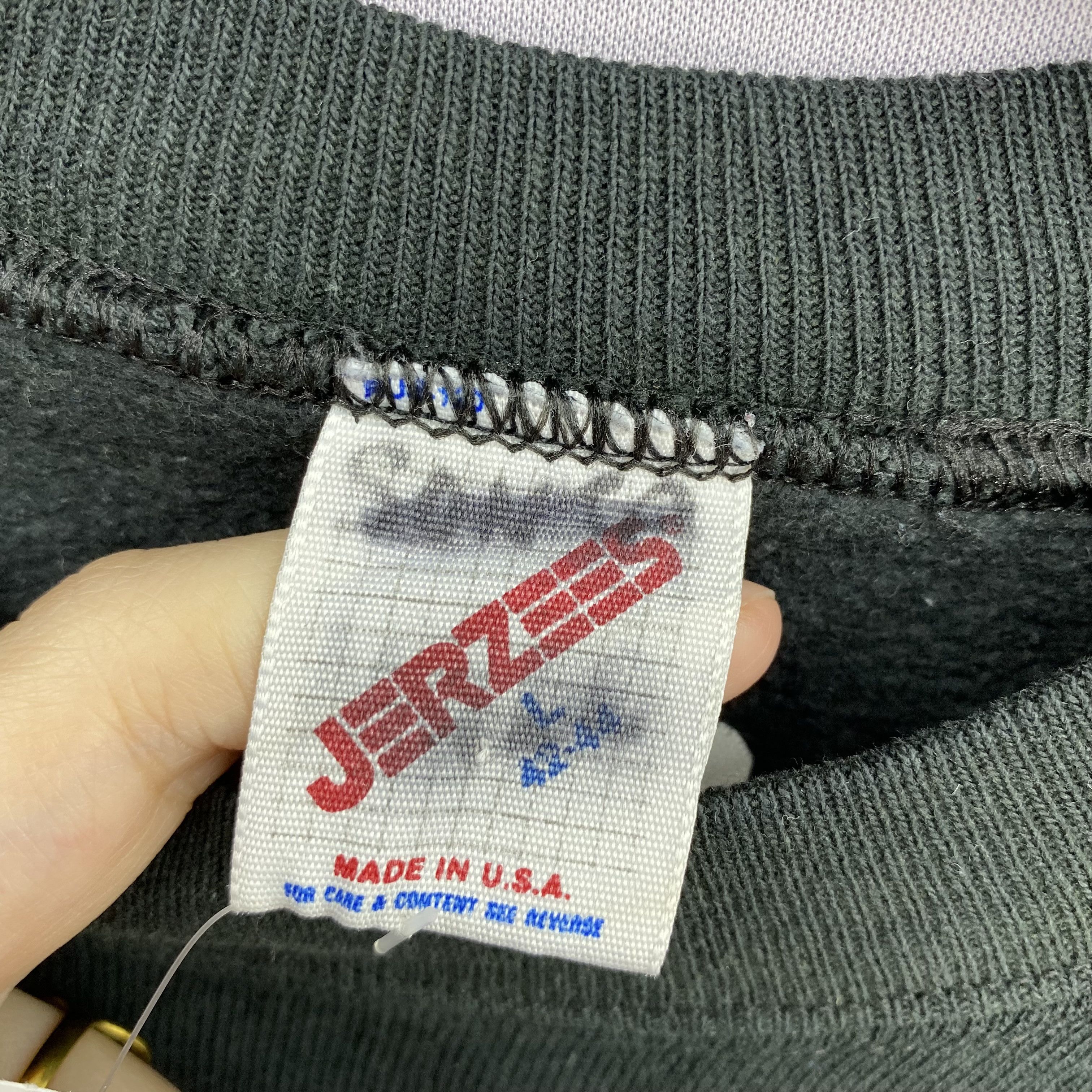 Vintage Vintage 80s Wolf Jerzees Sweatshirt Kanye West Pullover USA Size US M / EU 48-50 / 2 - 7 Thumbnail