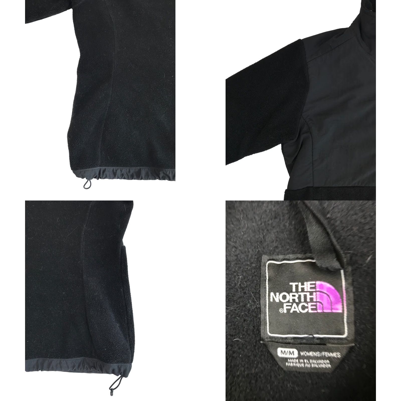 The North Face The North Face Jacket Womens Medium Black Full Zip Fleece Hybrid Long Sleeve Size M / US 6-8 / IT 42-44 - 9 Thumbnail