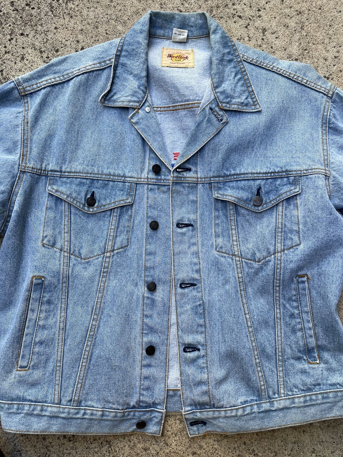 Hard Rock Cafe Hard Rock Cafe denim jacket Nashville Size US L / EU 52-54 / 3 - 2 Thumbnail