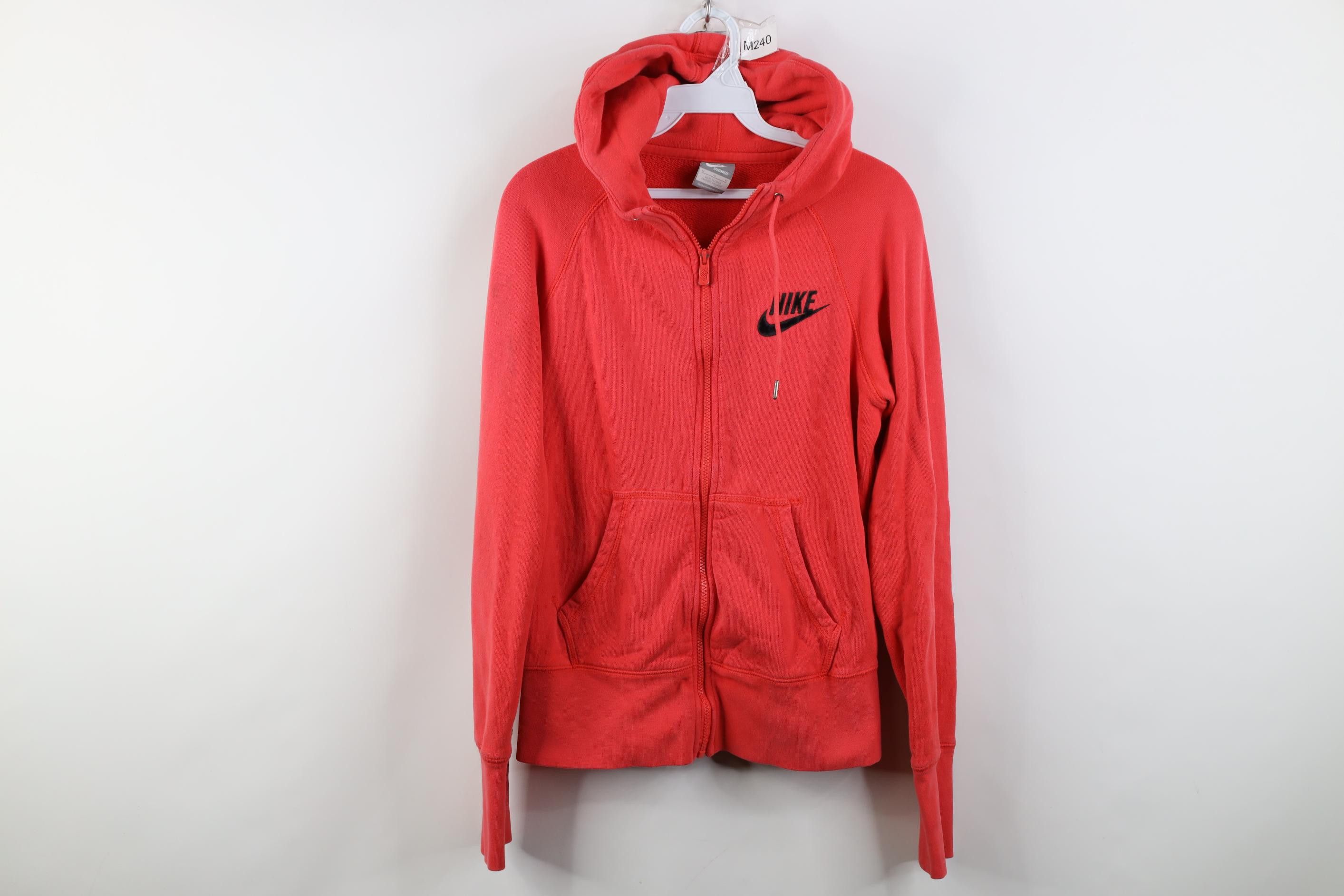 Nike Vintage Y2K Nike Spell Out Full Zip Hoodie Sweatshirt Size M / US 6-8 / IT 42-44 - 1 Thumbnail