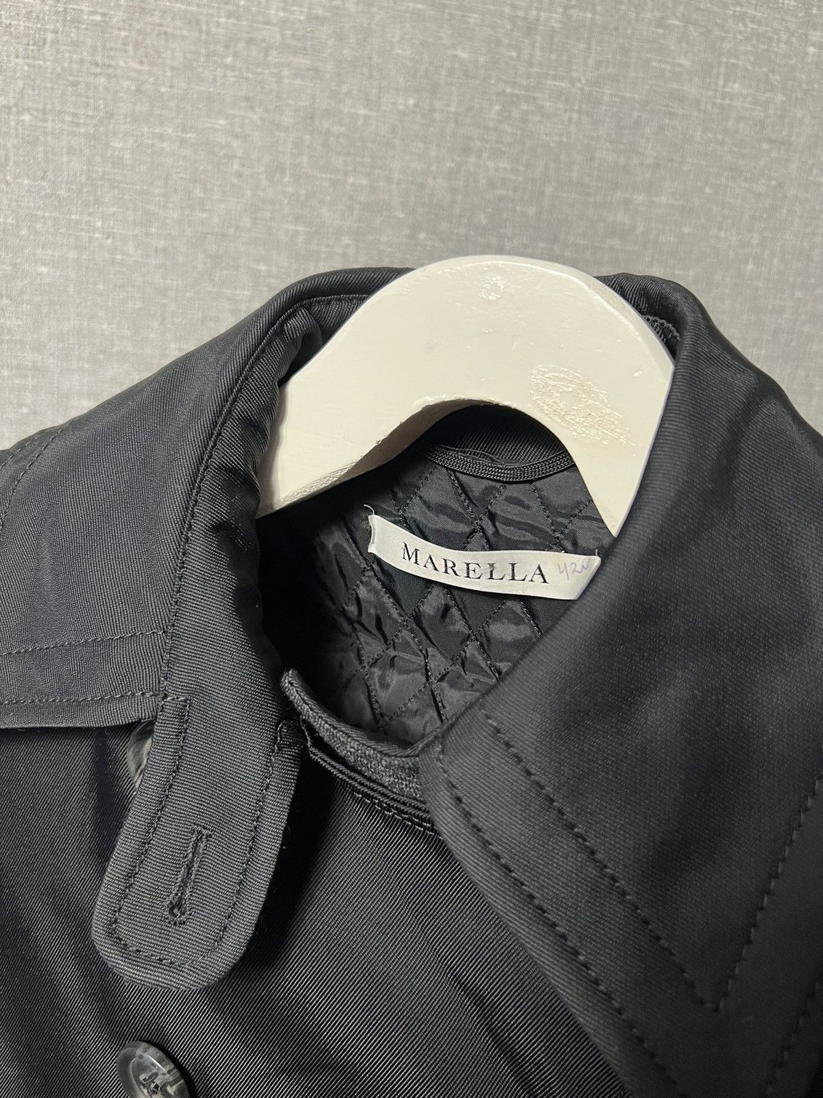 Marella Marella Trench Coat Wool + Nylon Size M / US 6-8 / IT 42-44 - 6 Thumbnail