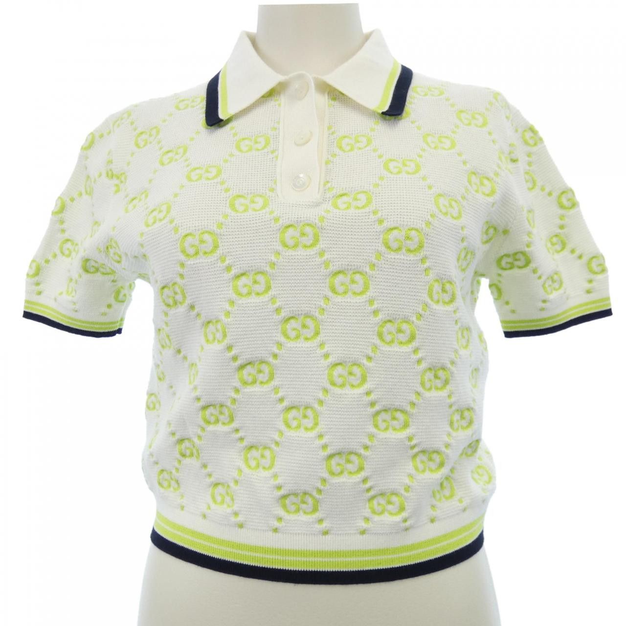 Gucci Gucci Gucci Polo Shirt Textile Tops 785262 XKD1R DUTY FREE for USA Size ONE SIZE - 1 Thumbnail