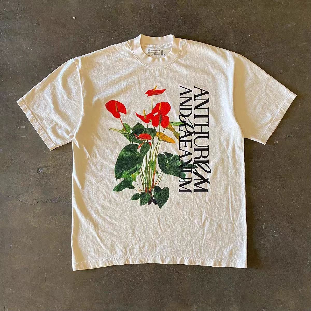 Japanese Brand × Vintage Floral print street style washed retro t-shirt Size US M / EU 48-50 / 2 - 1 Thumbnail