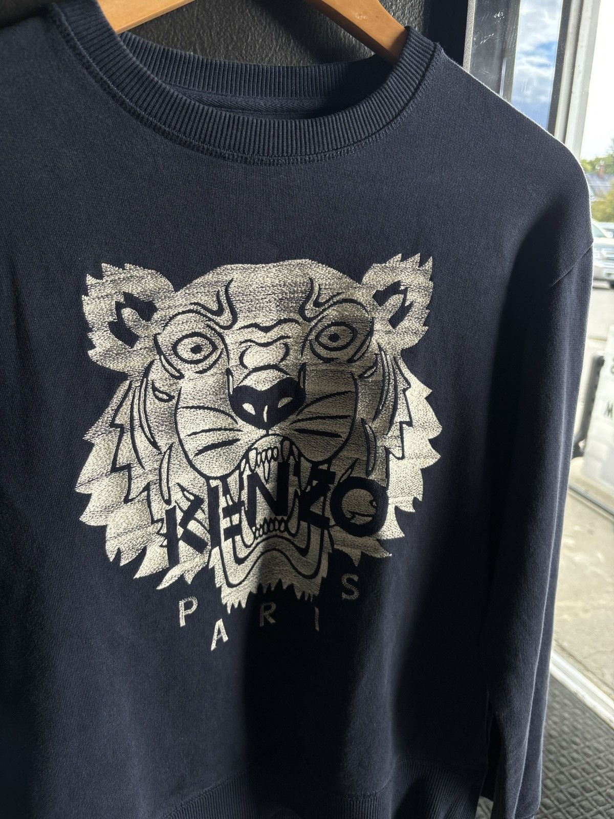 Kenzo Kenzo tiger crewneck navy Size US S / EU 44-46 / 1 - 2 Thumbnail