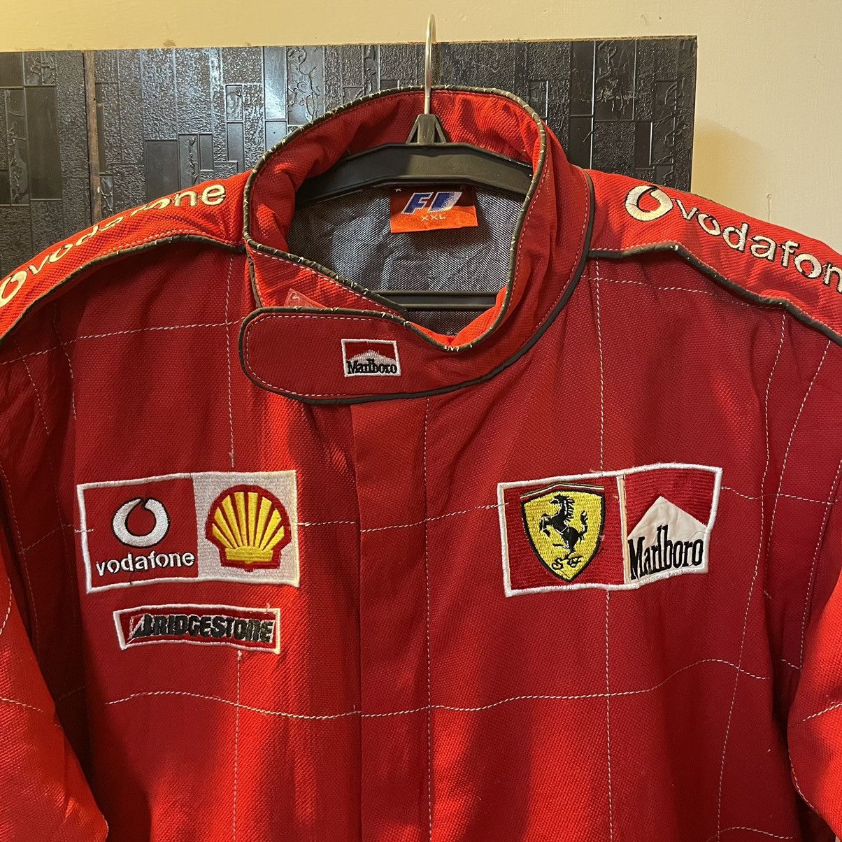 Marlboro Vintage Marlboro Ferrari Michael Schumacher F1 Racing Jacket Size US L / EU 52-54 / 3 - 7 Thumbnail