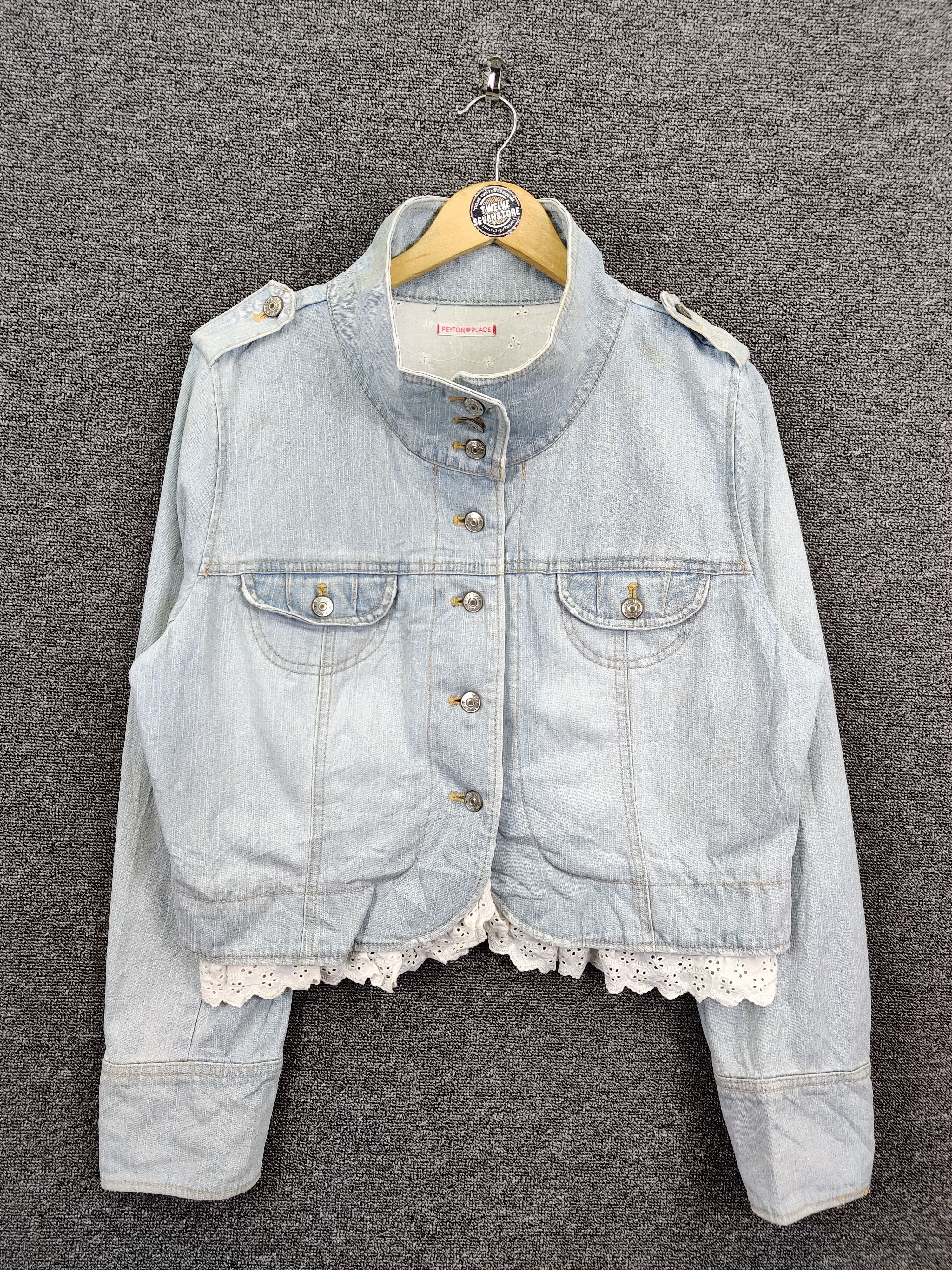 Vintage Peyton Place Denim Jacket Nice Design
