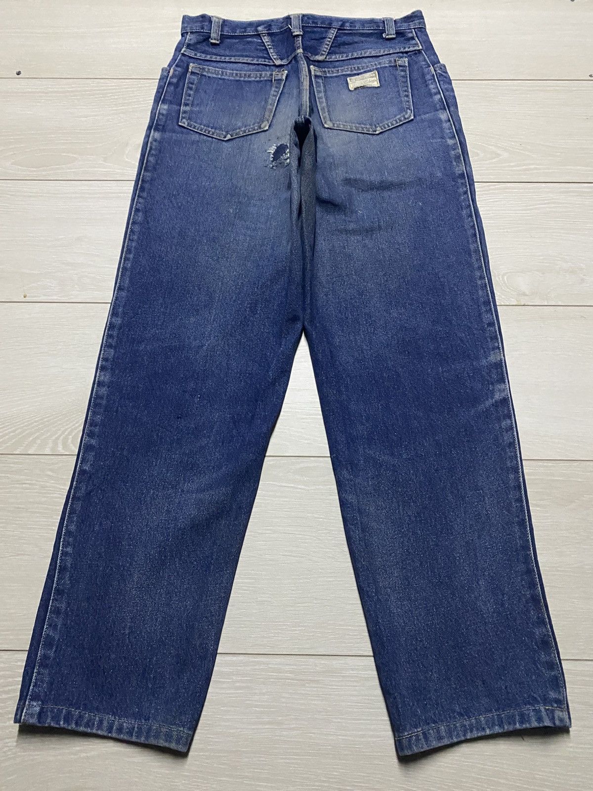 Columbia × Kith Vintage Japanese Brand Work Wear Repair Jeans Size US 29 - 2 Thumbnail