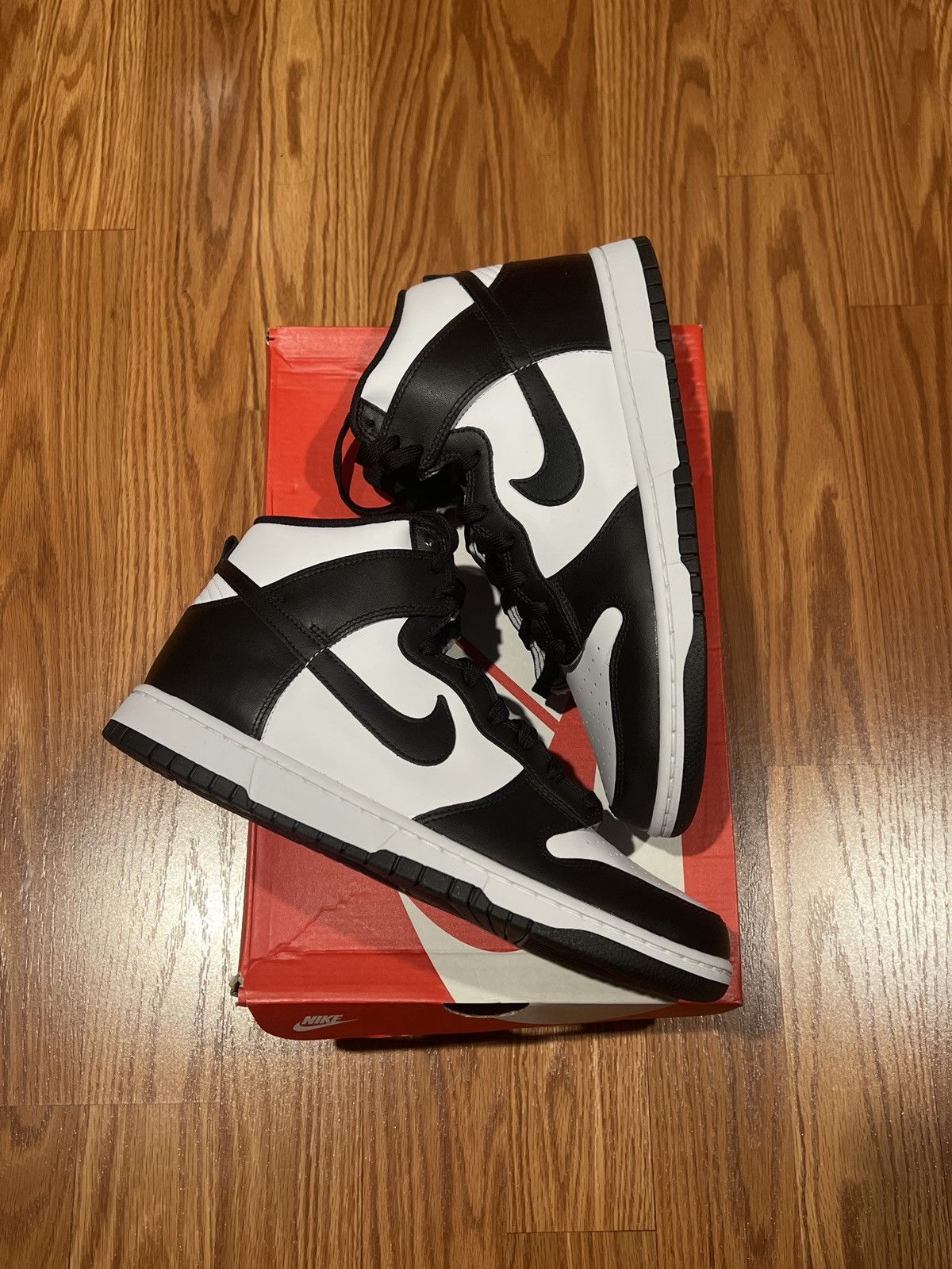 Nike Nike Dunk Hi Retro “Panda” Size US 10.5 / EU 43-44 - 1 Thumbnail