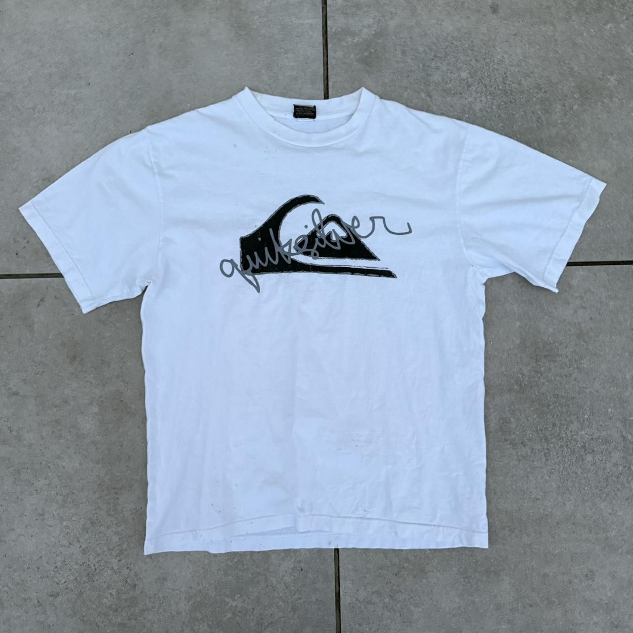 Quiksilver Quicksilver T shirt Tee Vintage Retro 90s Surf Size US M / EU 48-50 / 2 - 1 Thumbnail