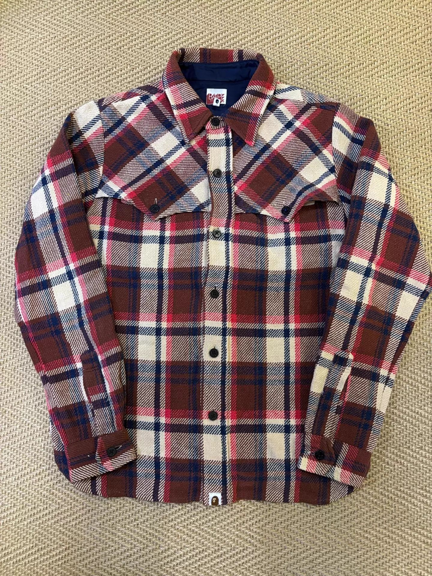Bape BAPE Kanye West Shirt Jacket Front Longer Back Shorter M Size US M / EU 48-50 / 2 - 1 Thumbnail