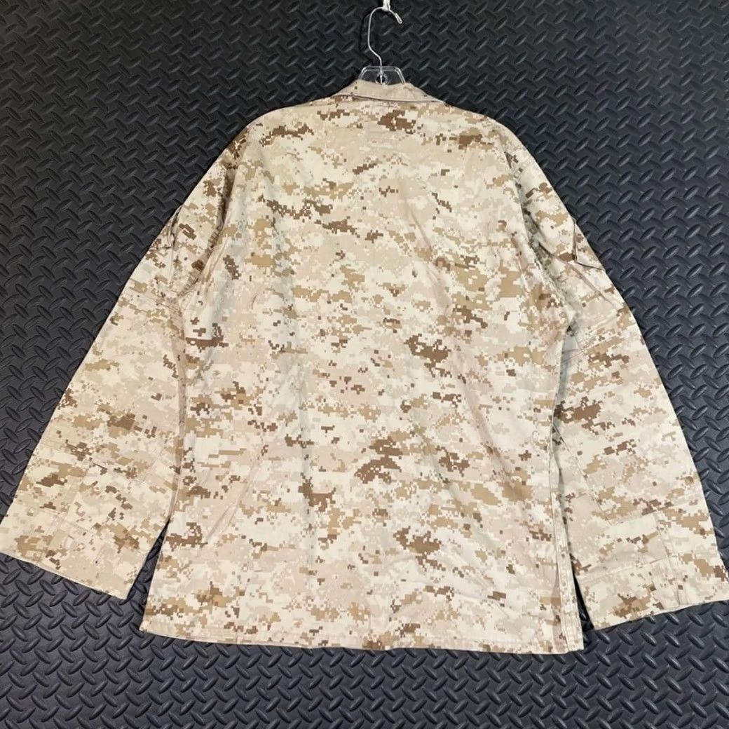 Vintage USMC Desert MARPAT Combat Utility Blouse Men M Regular Propper US Marines Jacket Brown Size US M / EU 48-50 / 2 - 3 Thumbnail