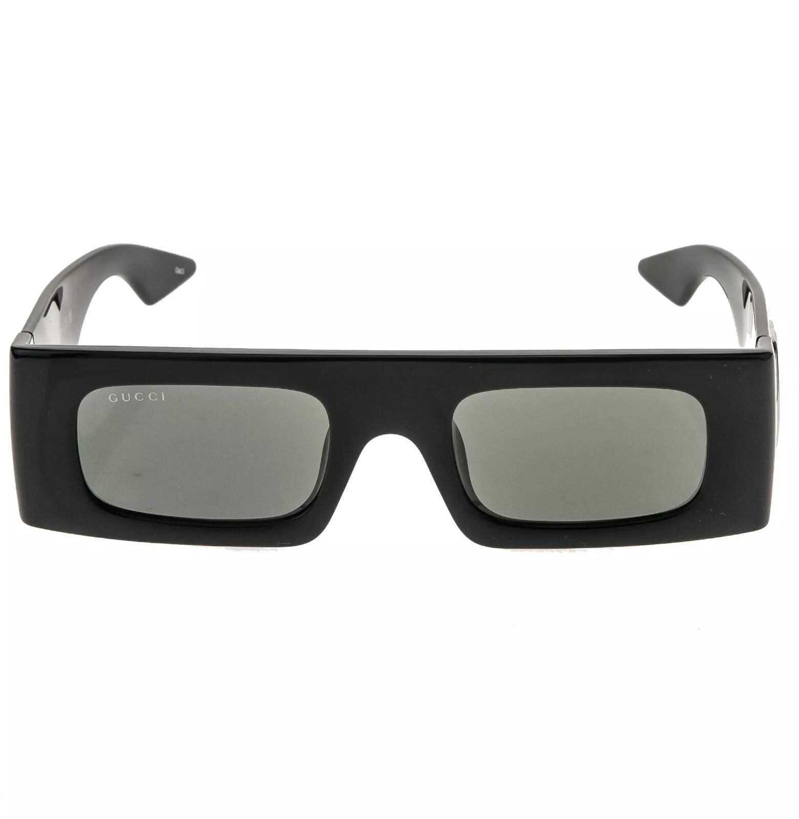 Gucci GUCCI 1646 Black Narrow Rectangular Gg 1646 S Sunglasses 001 Size ONE SIZE - 5 Thumbnail